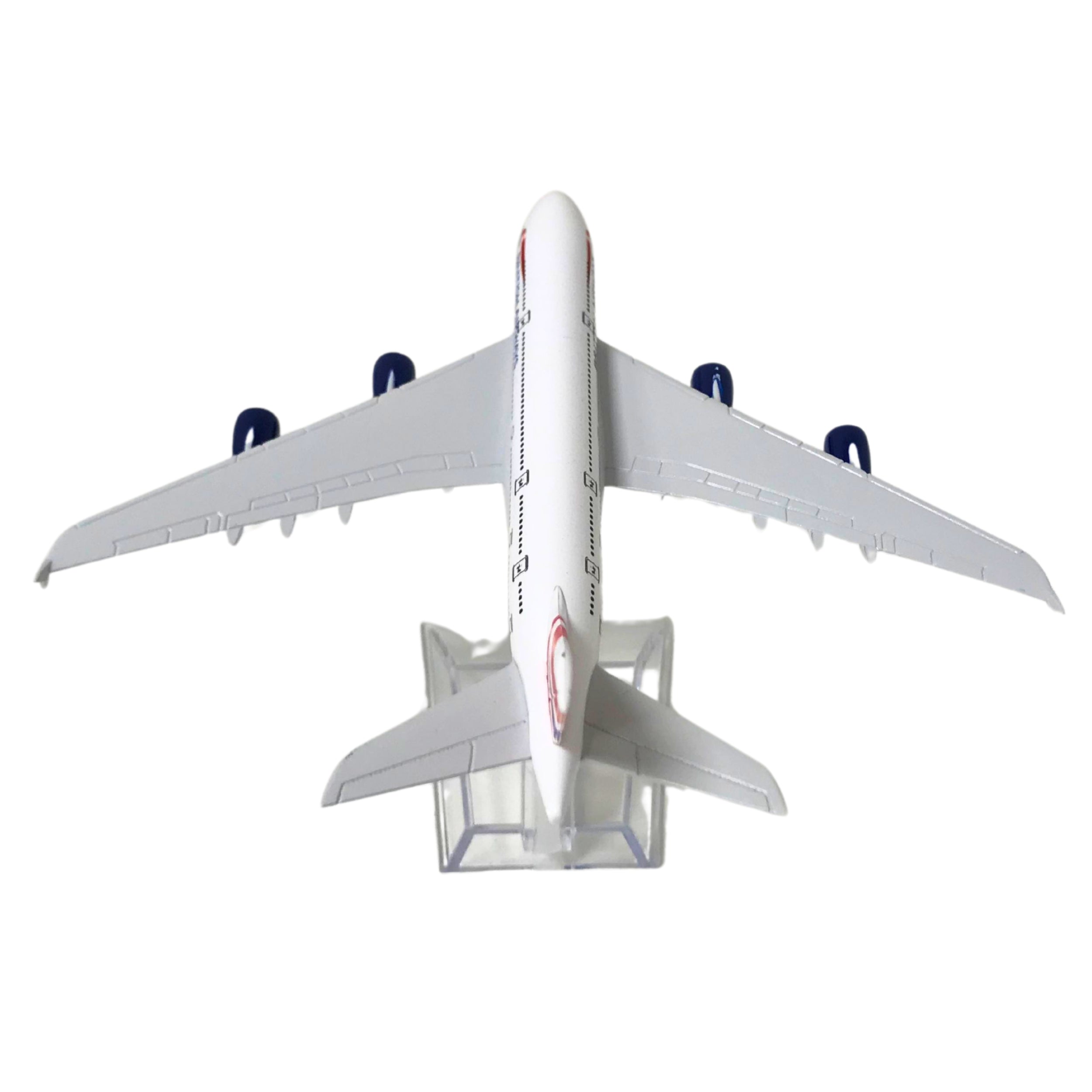 Mini British Airways A380 Model Plane – 15 x 14 cm - Chame LTD