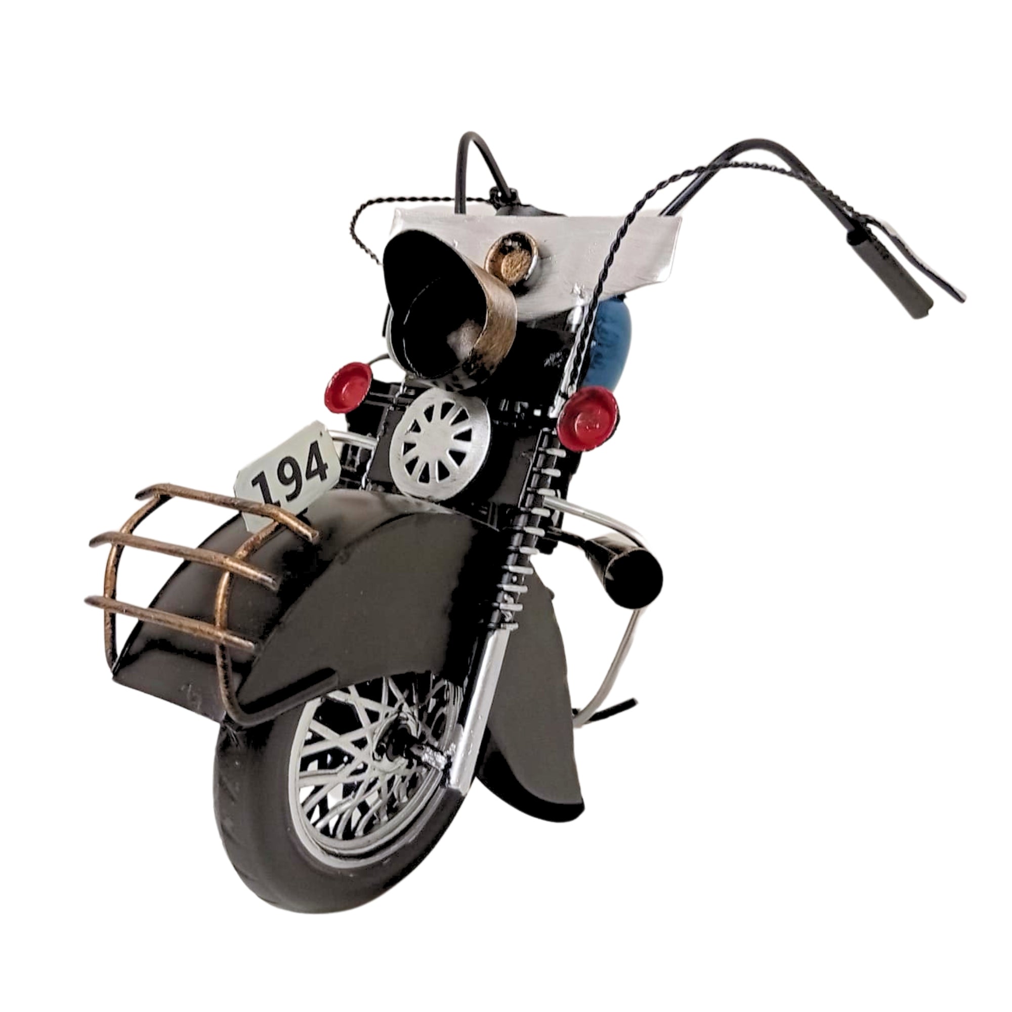 Motorcycle Motorbike Model Collectible Vintage for Home Office Shelf Decor Gift