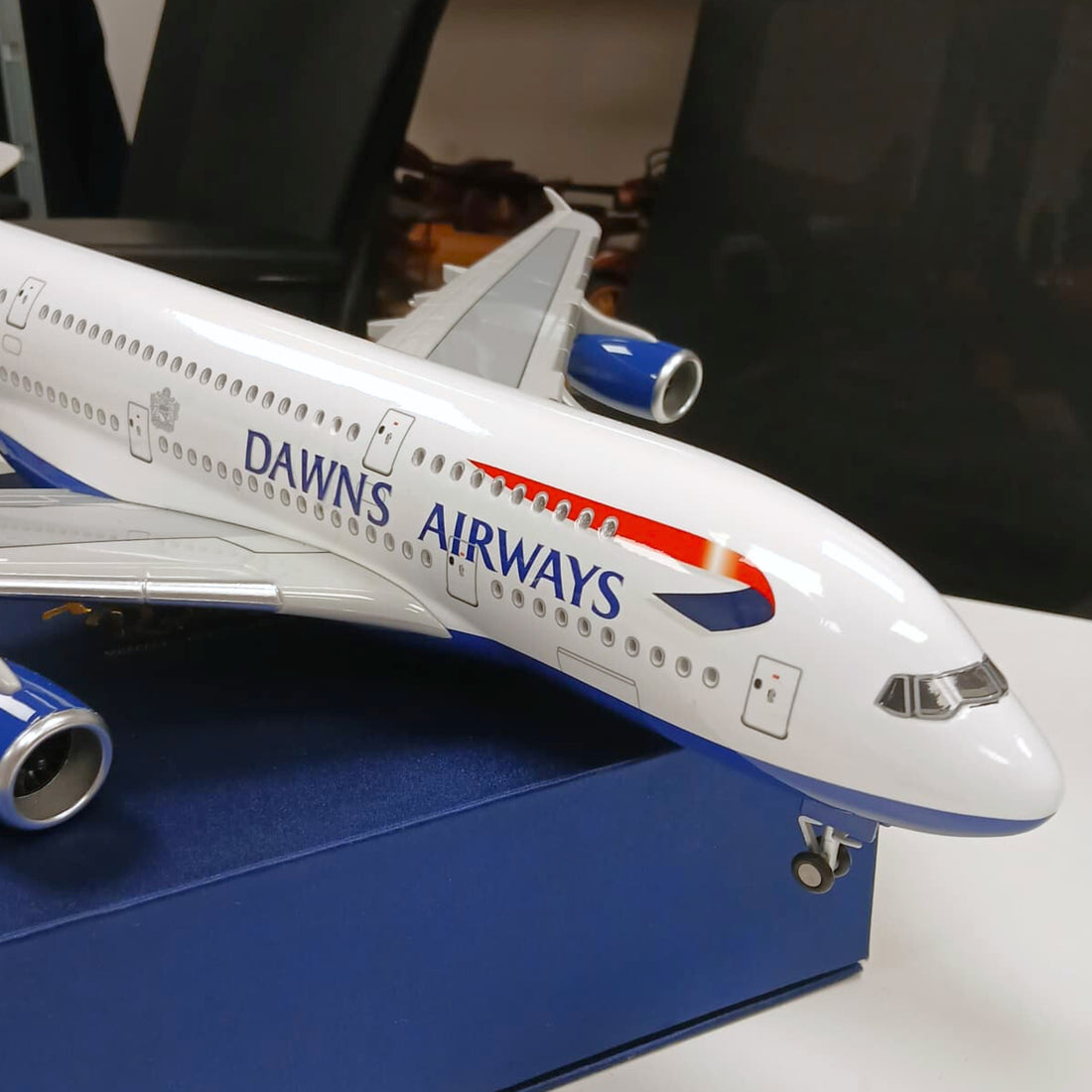 Personalised British Airways A380 Model - Chame LTD