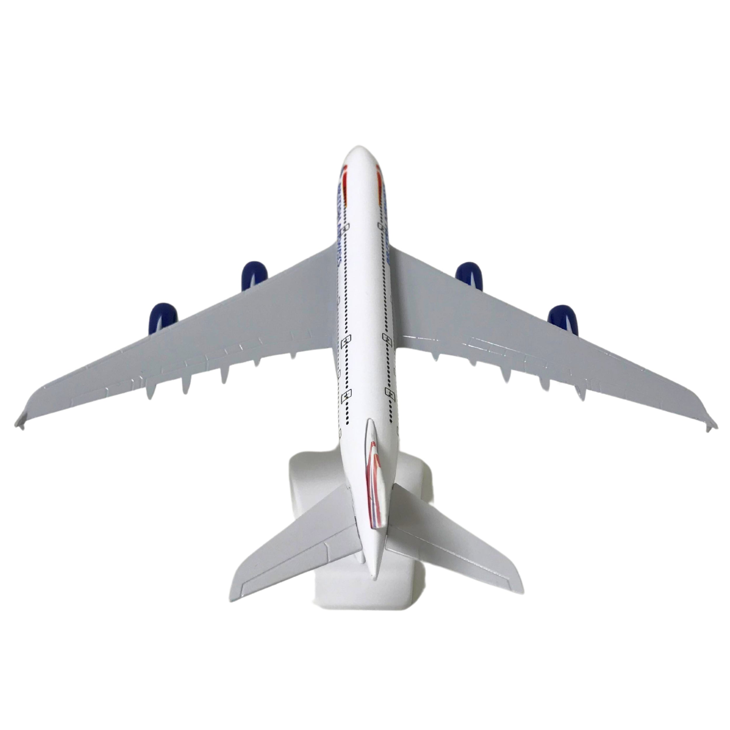 Mini British Airways A380 Model Plane – 21 x 18cm - Chame LTD