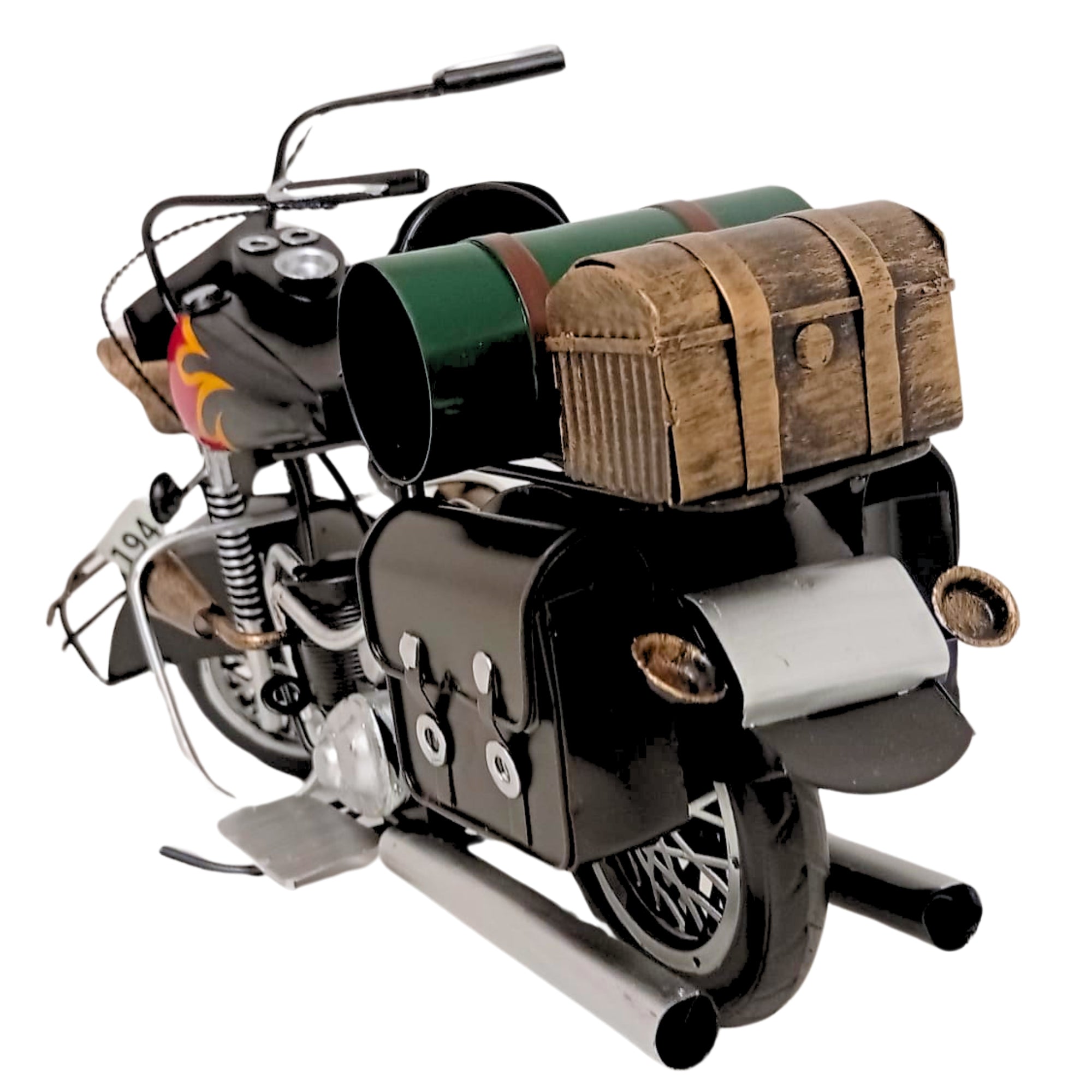 Motorcycle Motorbike Model Collectible Vintage for Home Office Shelf Decor Gift