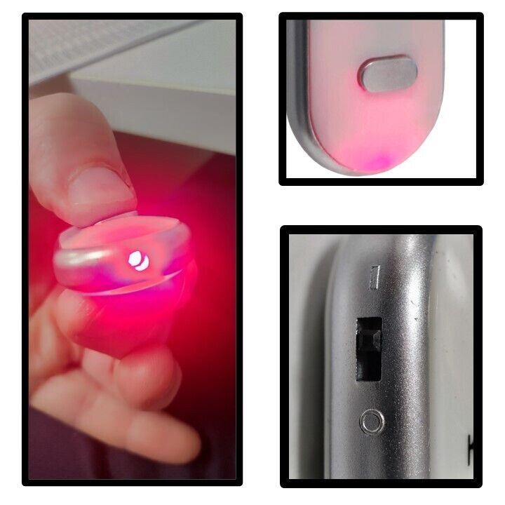 2 Pack Whistle Keyfinder with Light Keyring - Key Locater Beep Sound & Flashing