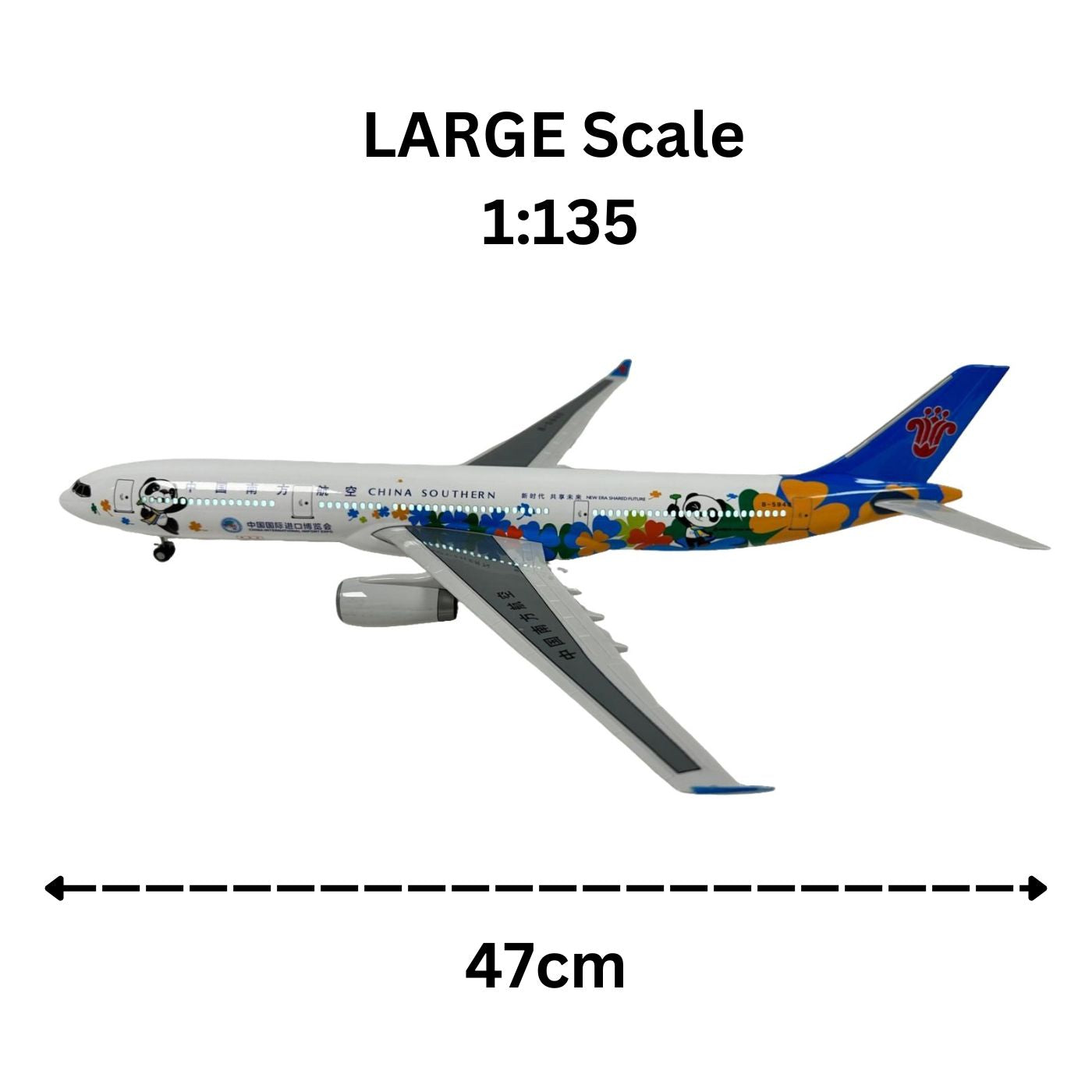 China South Model Plane Aircraft Large Scale Premium Airplane Lights Gift decor - Chame LTD