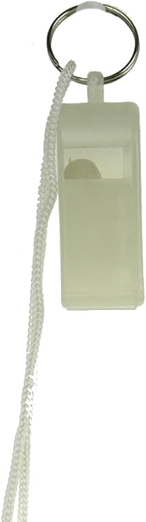 12x Loud Plastic Whistles Bulk Pack Referee Coach Sports School PE Safety - Chame LTD