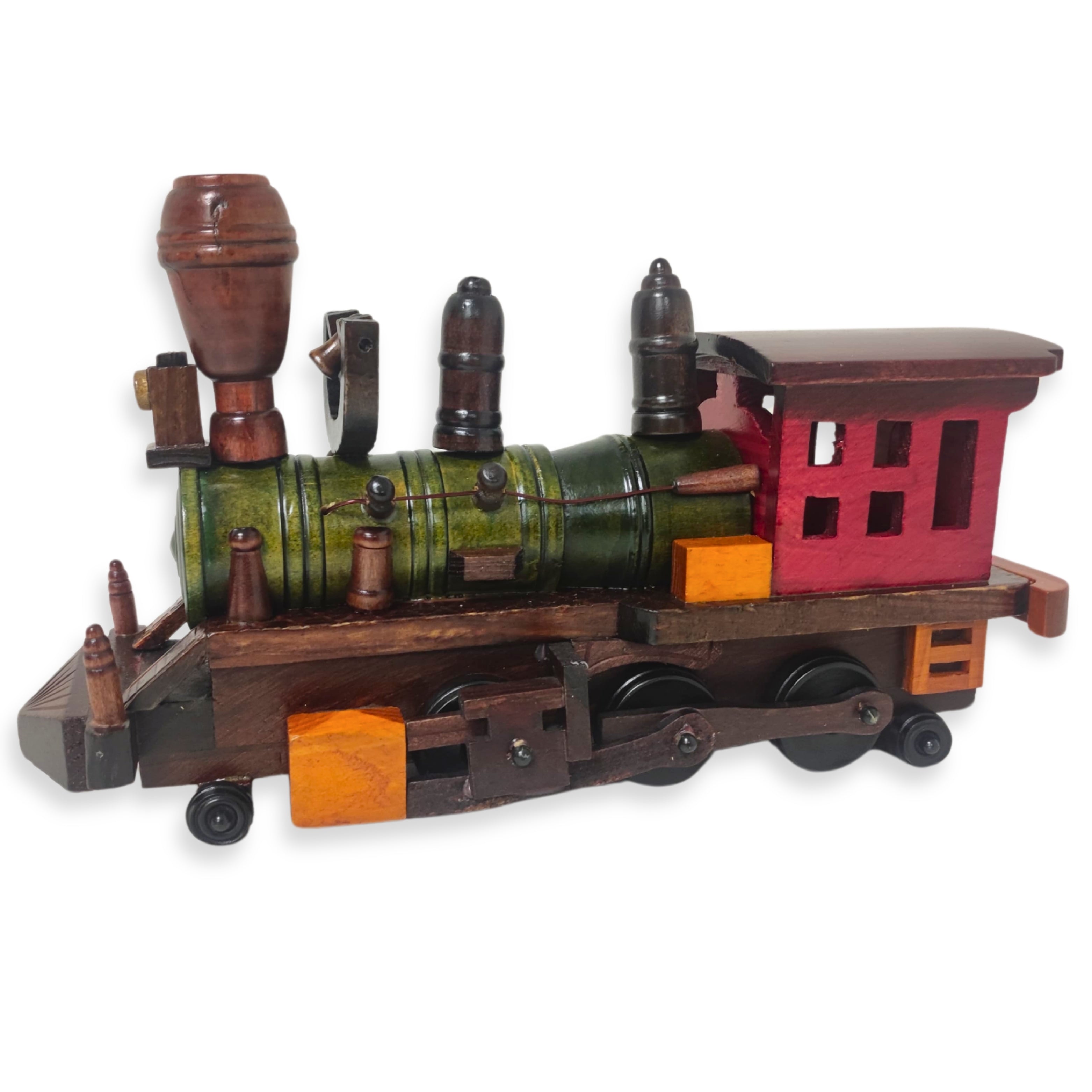 Heritage Train Wooden Model Hand Made - Chame LTD