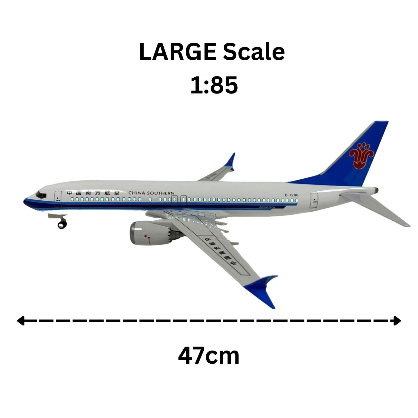 China South Model Plane Aircraft Large Scale Premium Airplane Lights Gift decor - Chame LTD