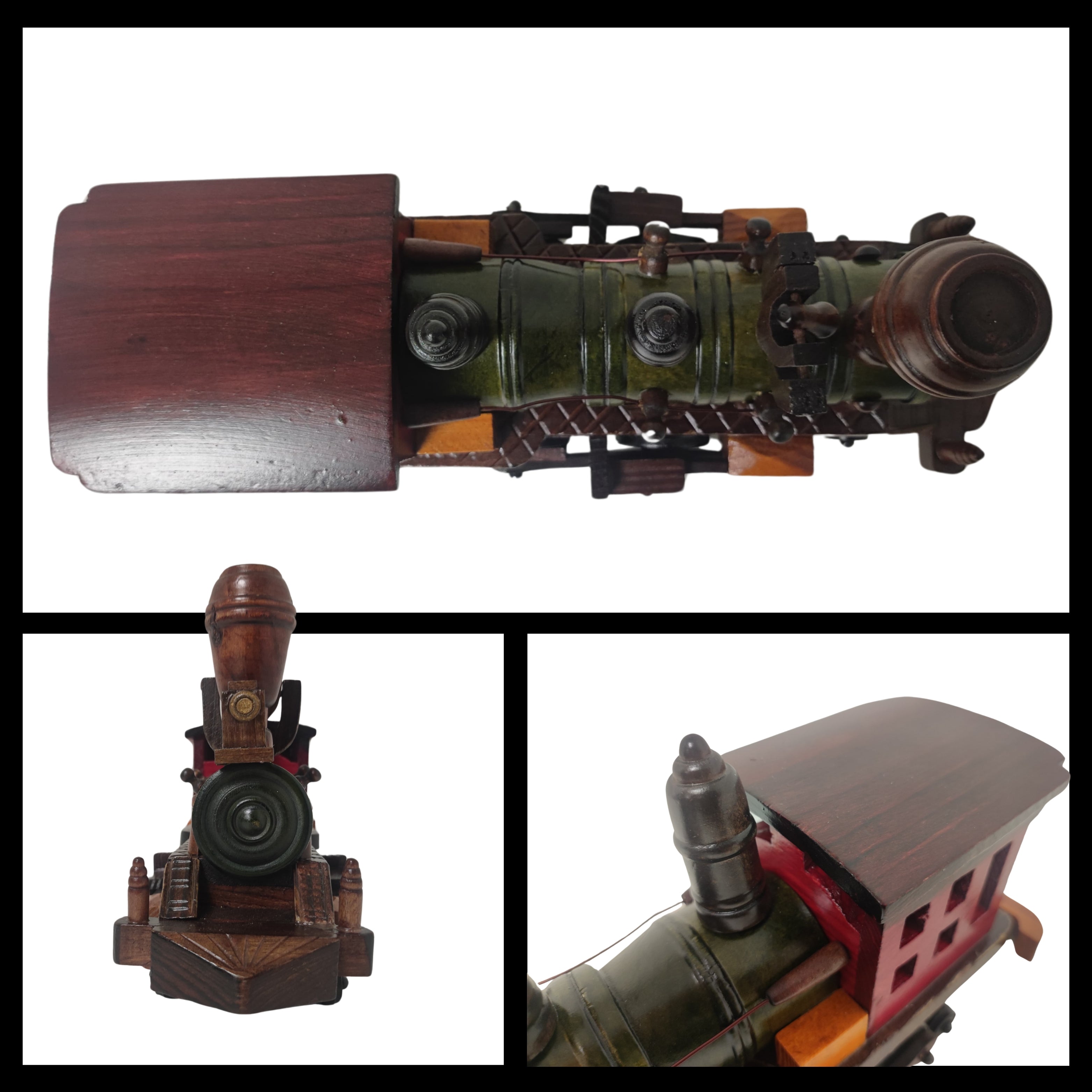 Heritage Train Wooden Model Hand Made - Chame LTD