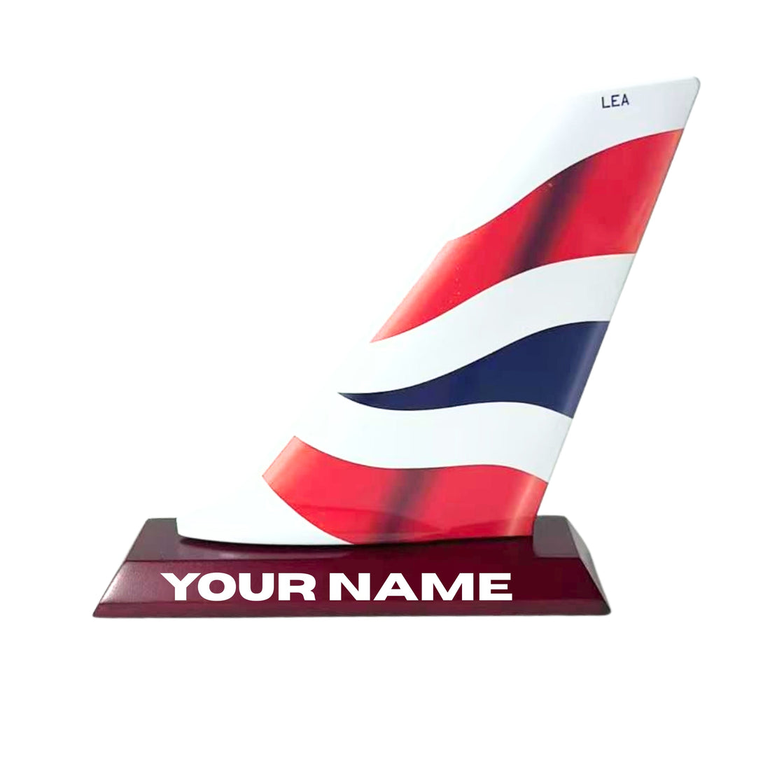 Personalised British Airways Tail Fin Decor - Chame LTD