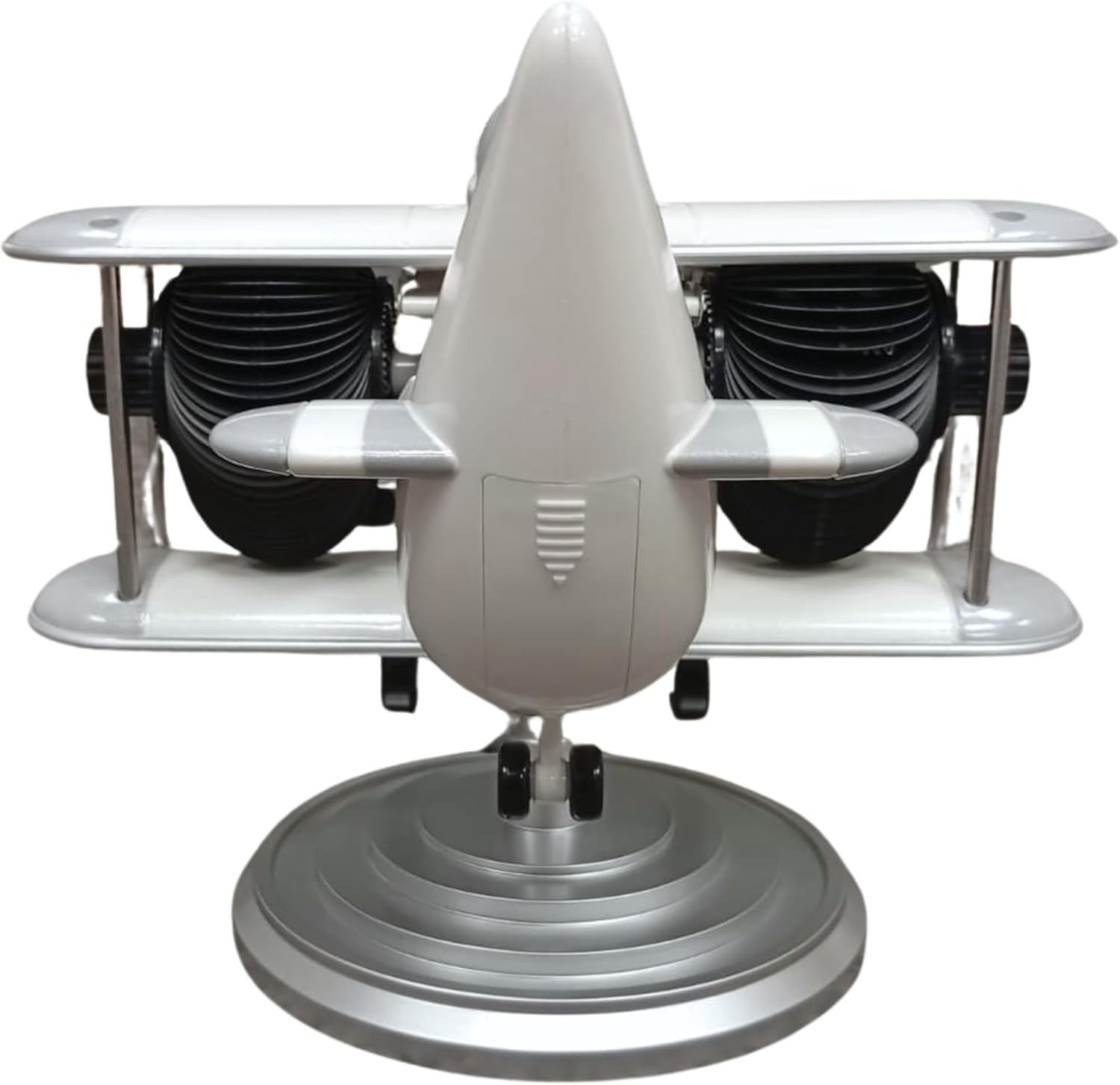 Authentic R & M Retro Airplane Flip Clock Toy Style Vintage Aircraft Desk Clock