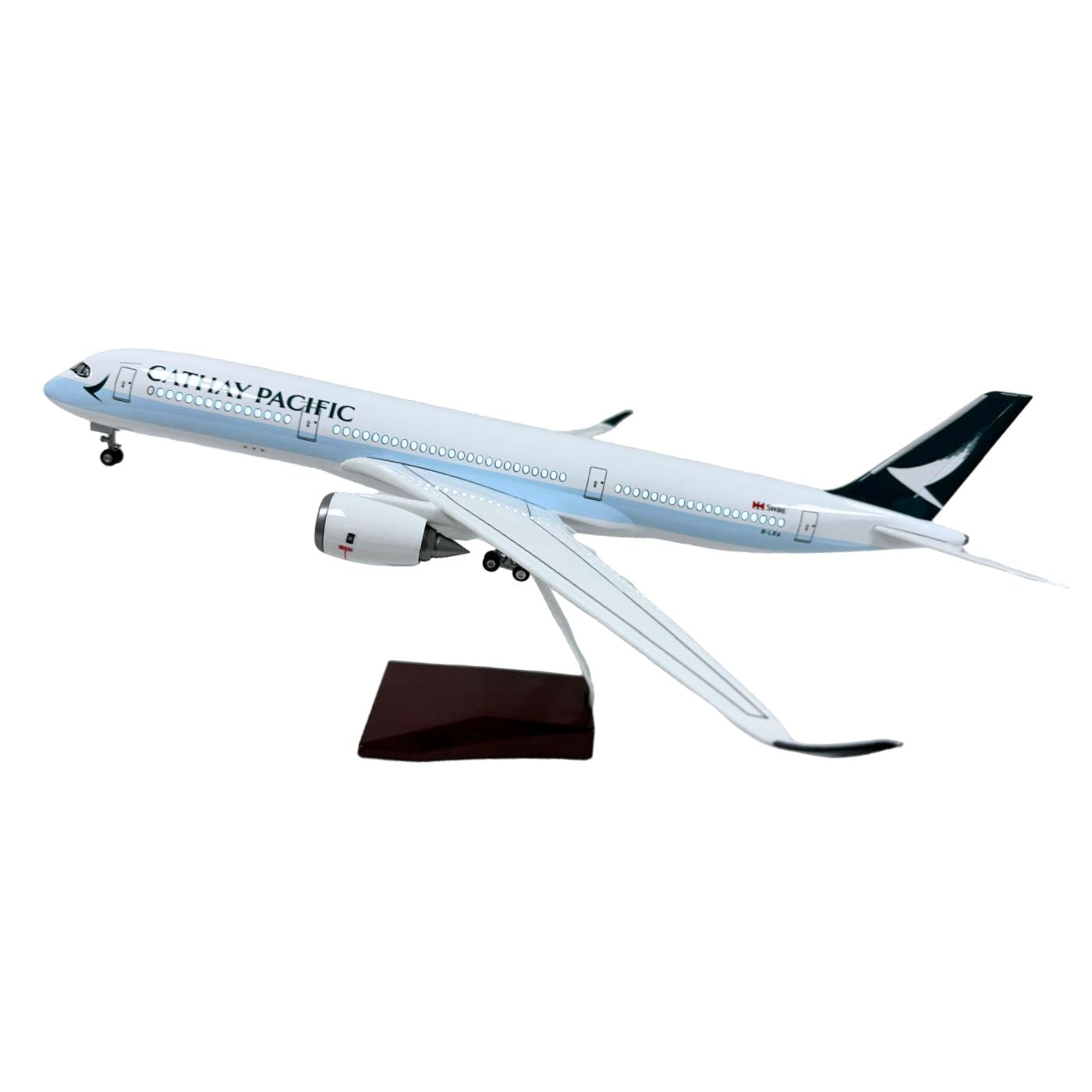 Cathay Pacific Model Plane Aircraft Large Scale Airplane Lights Gift decor - Chame LTD