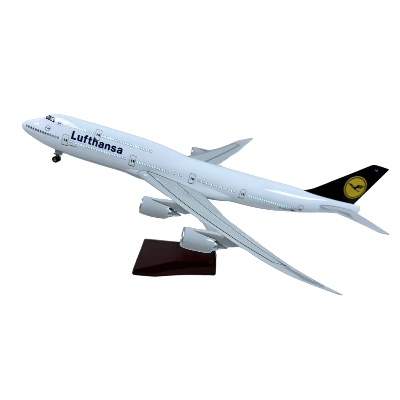 Lufthansa 747-8 Boeing Model Plane Premium Large Scale Ideal Gift With stand - Chame LTD