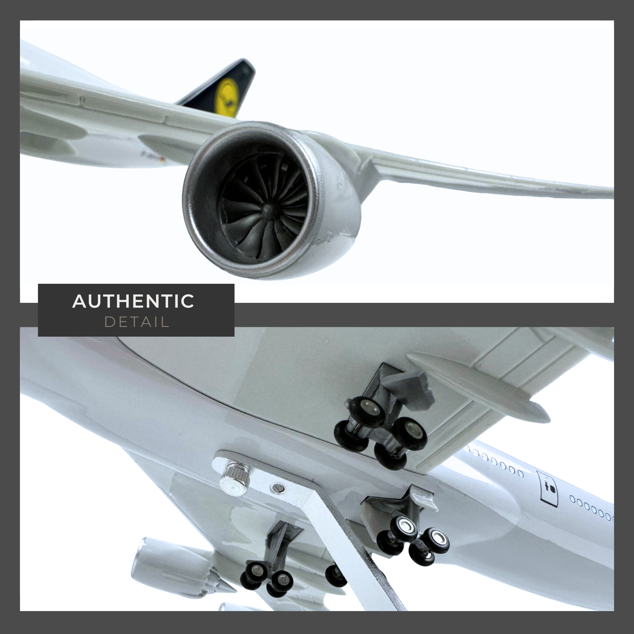 Lufthansa 747-8 Boeing Model Plane Premium Large Scale Ideal Gift With stand - Chame LTD