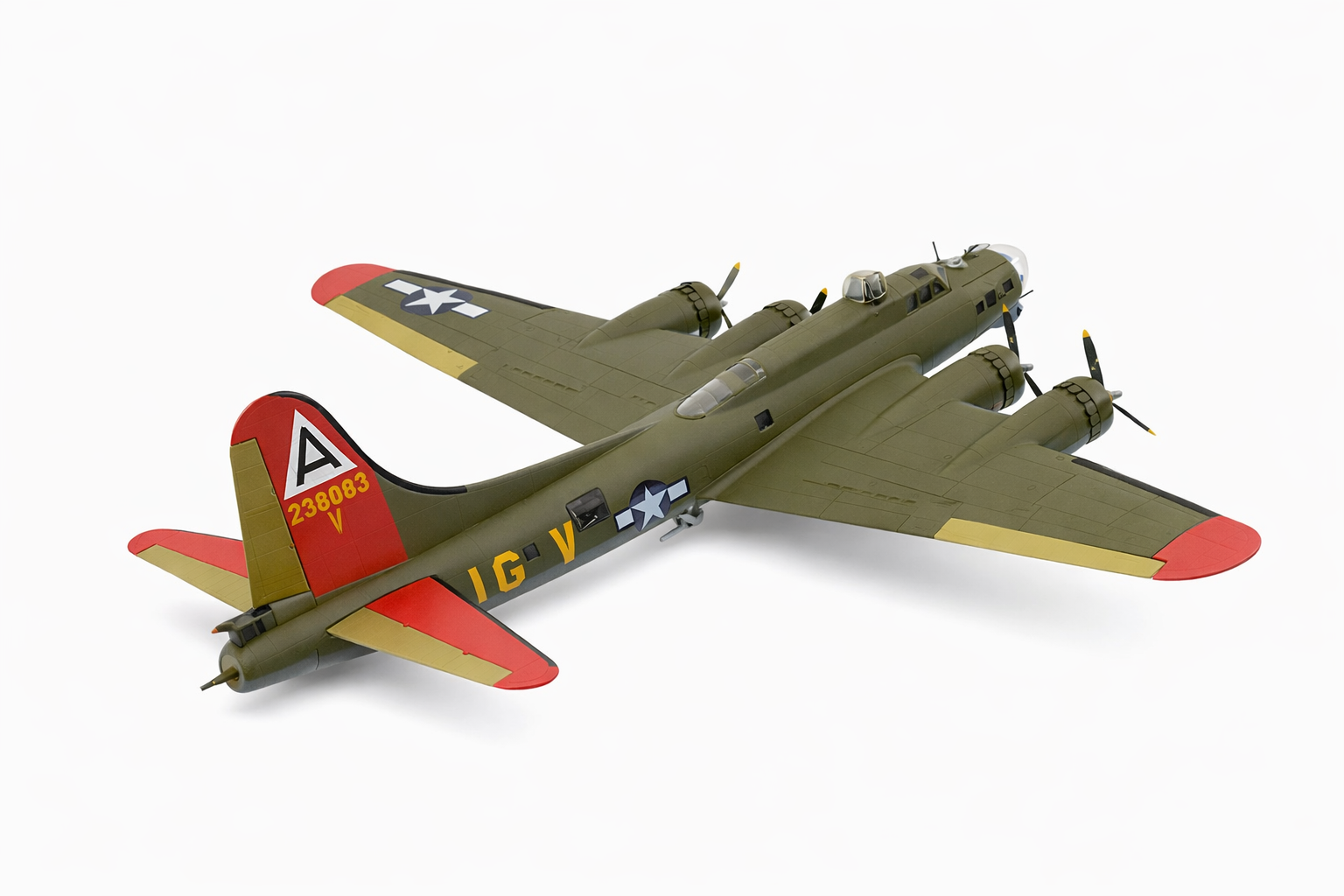 1:72 B-17 Flying Fortress Bomber Model - Chame LTD