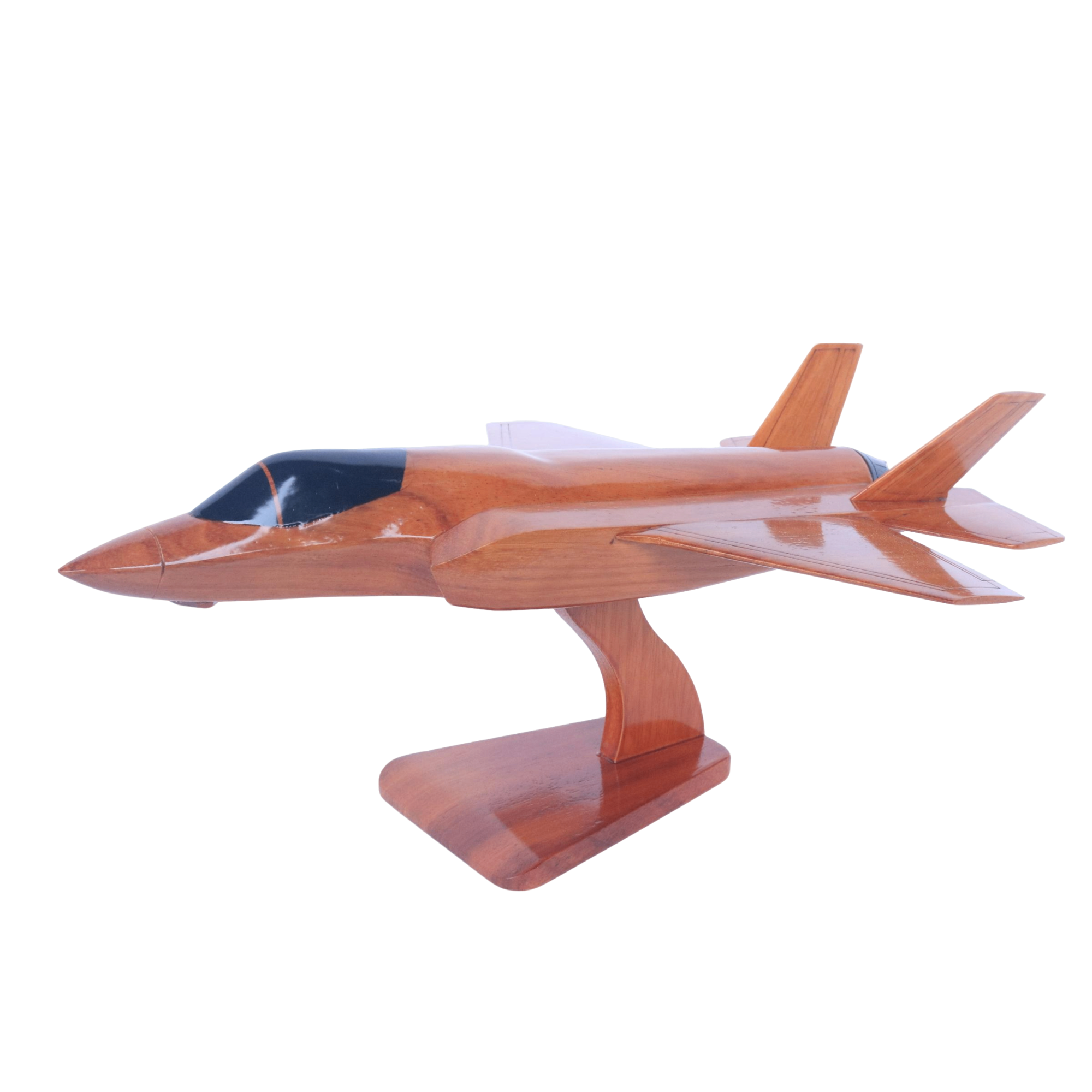 F-35B Lightning Wooden Plane Model | Handcrafted Jet Chame Online UK