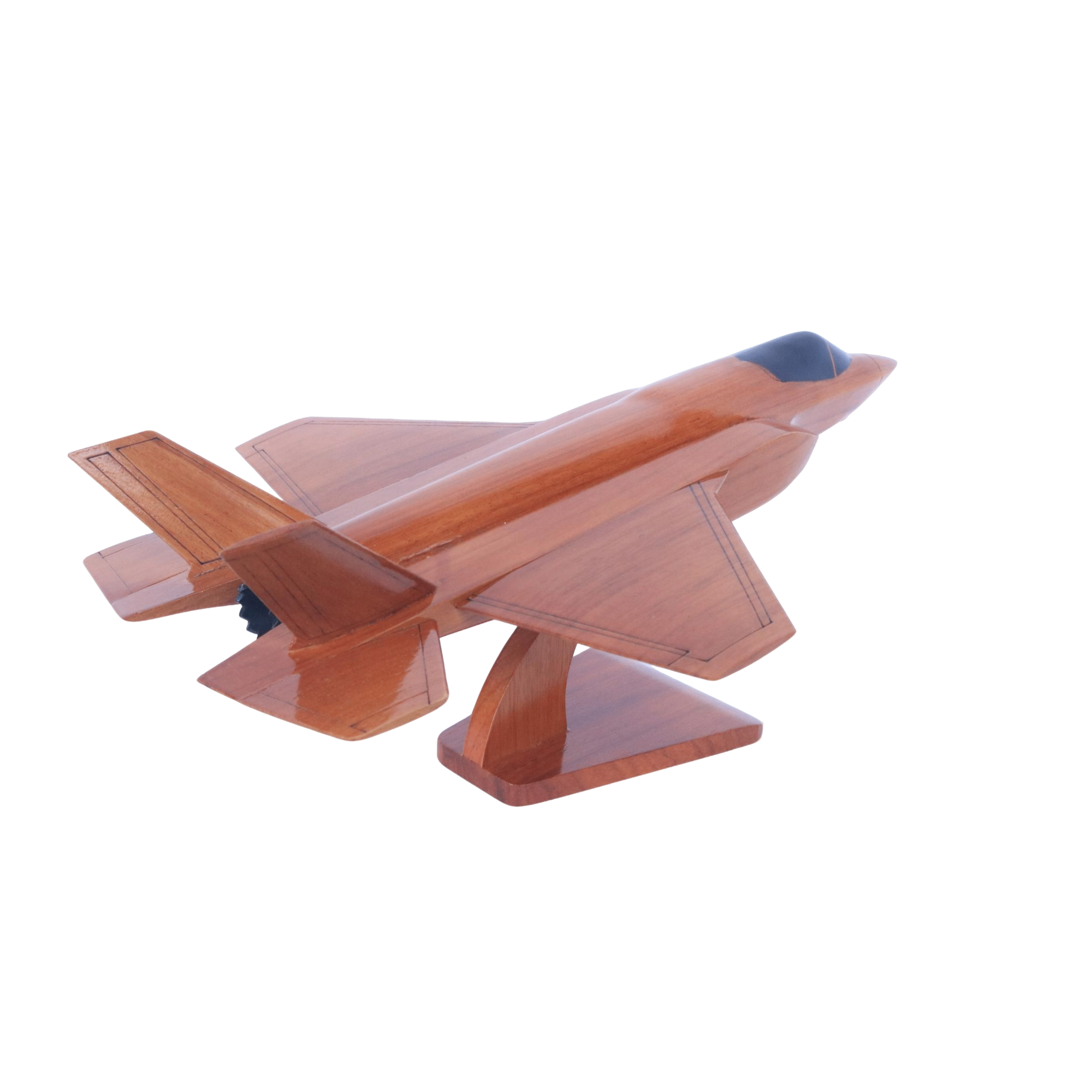 F-35B Lightning Wooden Plane Model | Handcrafted Jet Chame Online UK