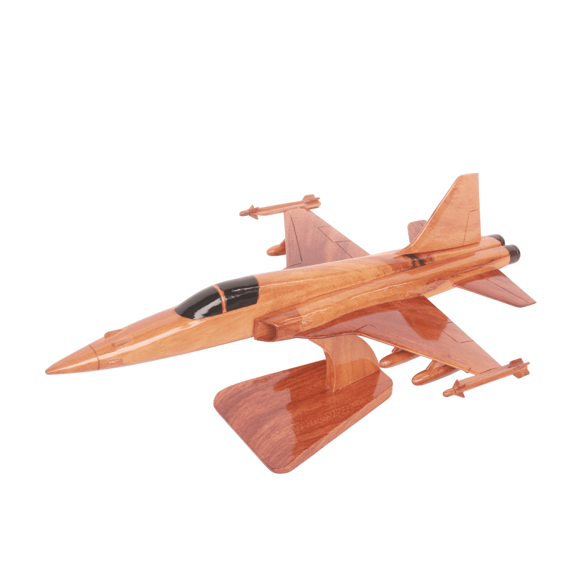 Northrop F-5E Tiger II Wooden Model Jet | Mahogany