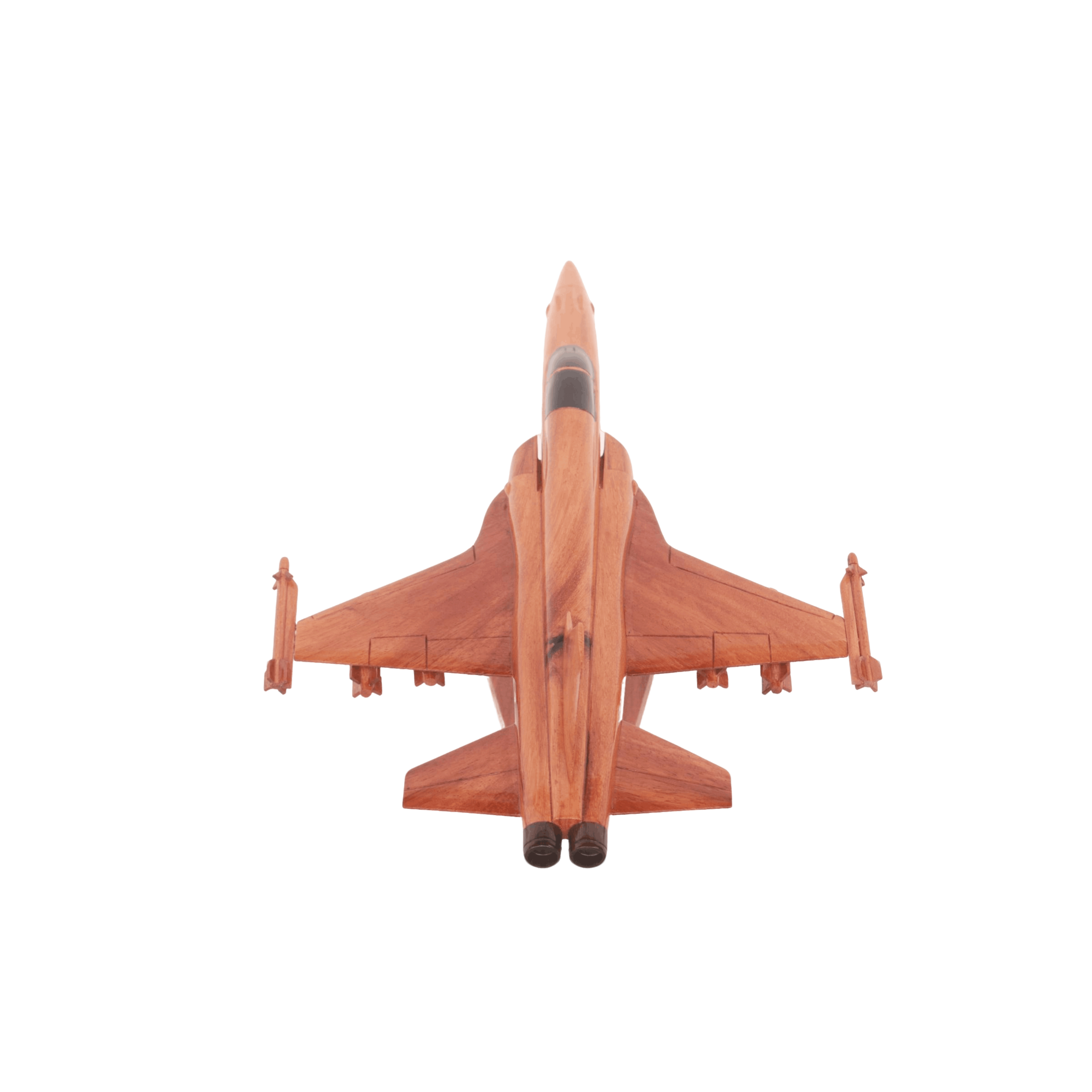 Northrop F-5E Tiger II Wooden Model Jet | Mahogany - Chame LTD