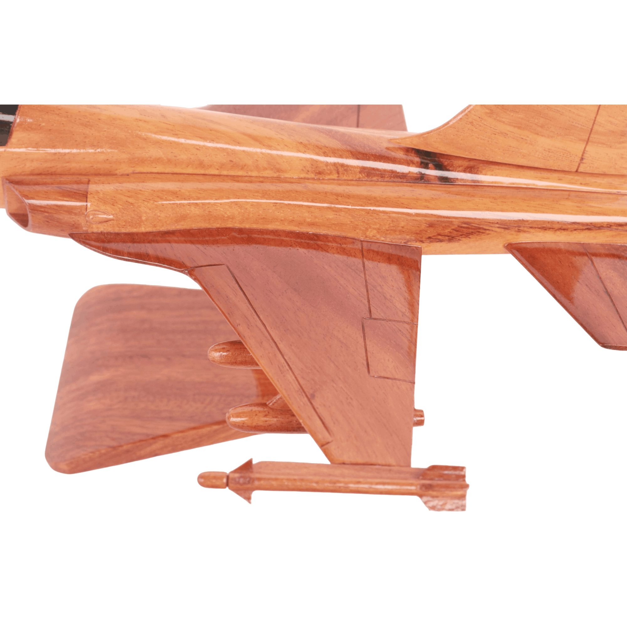 Northrop F-5E Tiger II Wooden Model Jet | Mahogany
