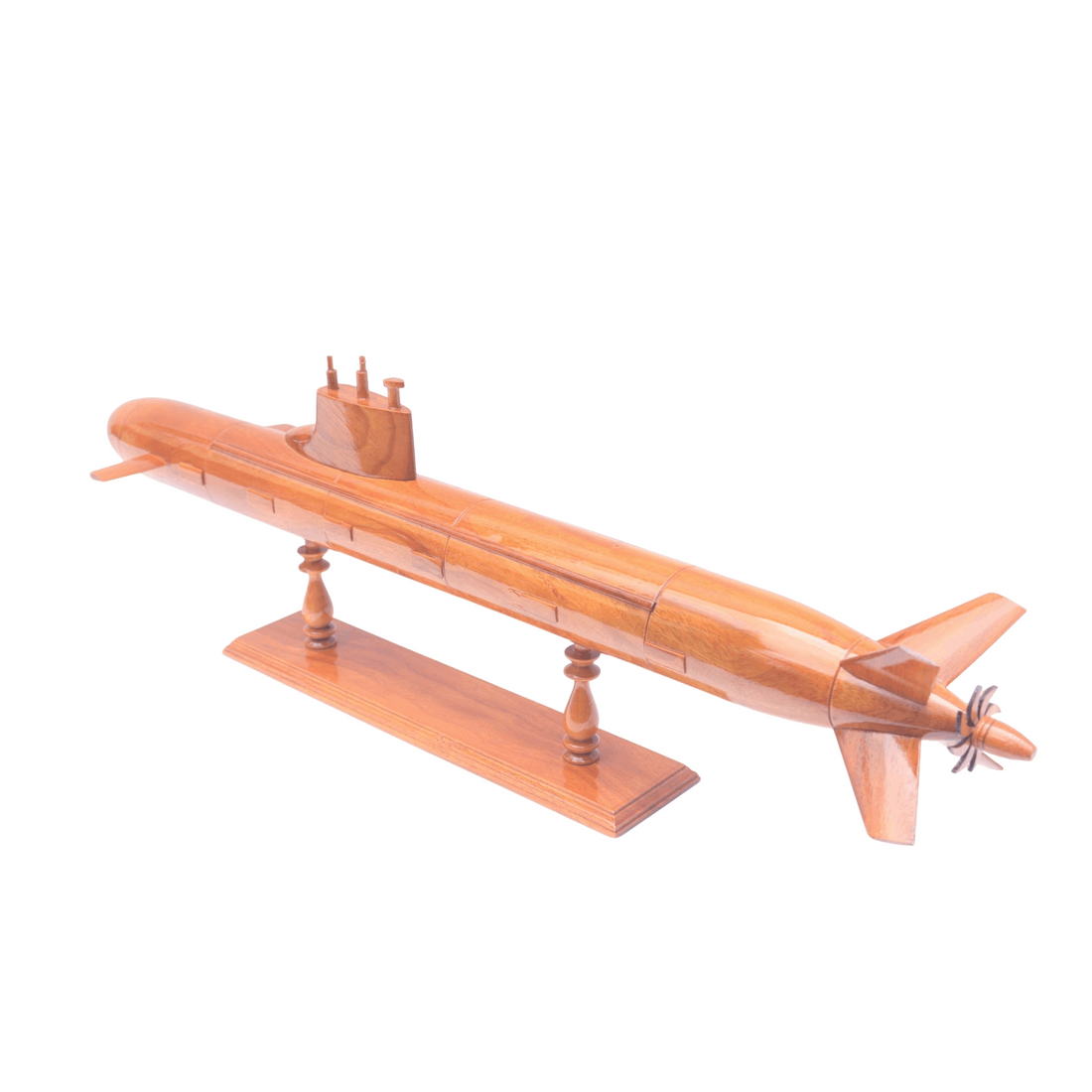 USSR Akula Class Nuclear Submarine Wooden Model | 62.5 cm