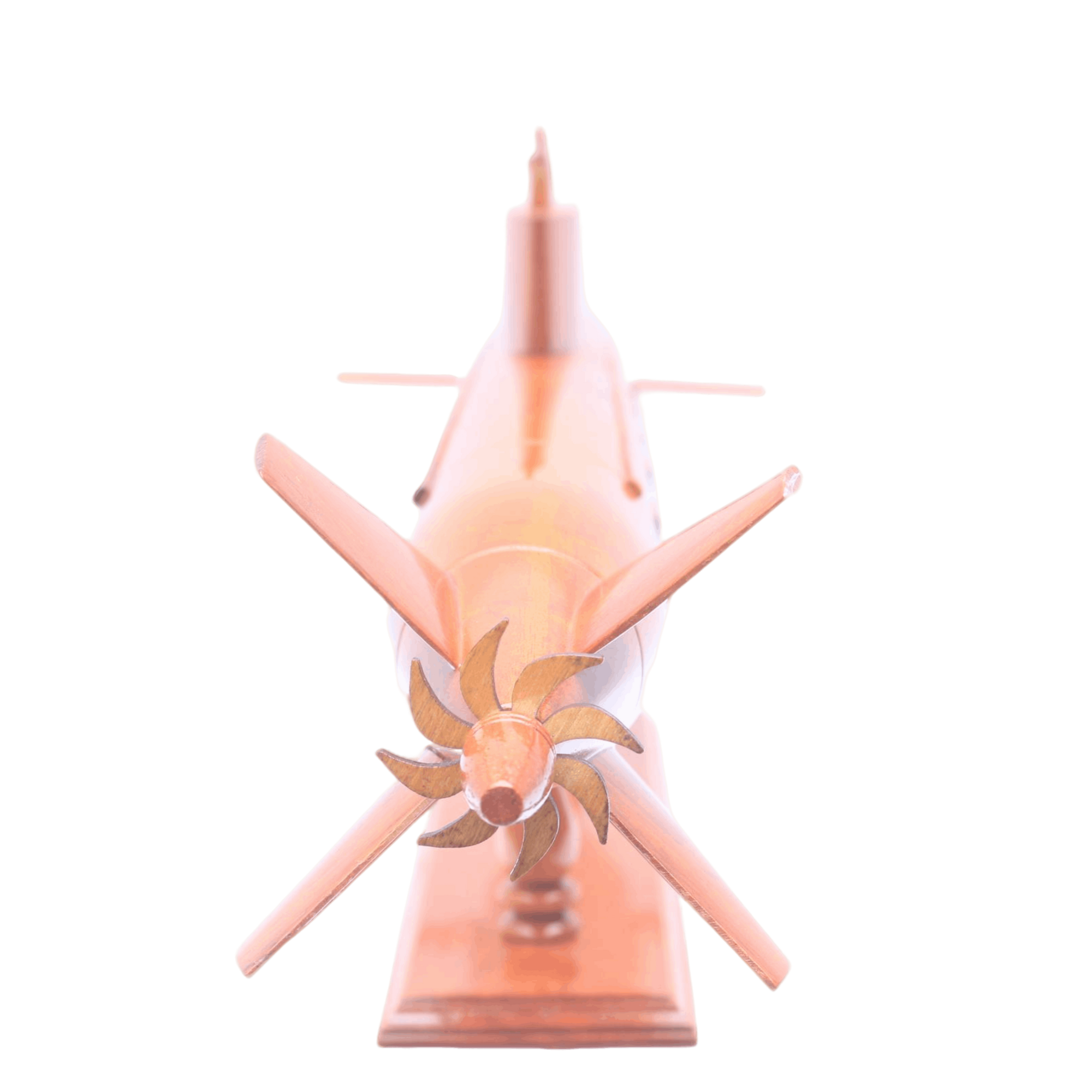 USSR Akula Class Nuclear Submarine Wooden Model | 62.5 cm