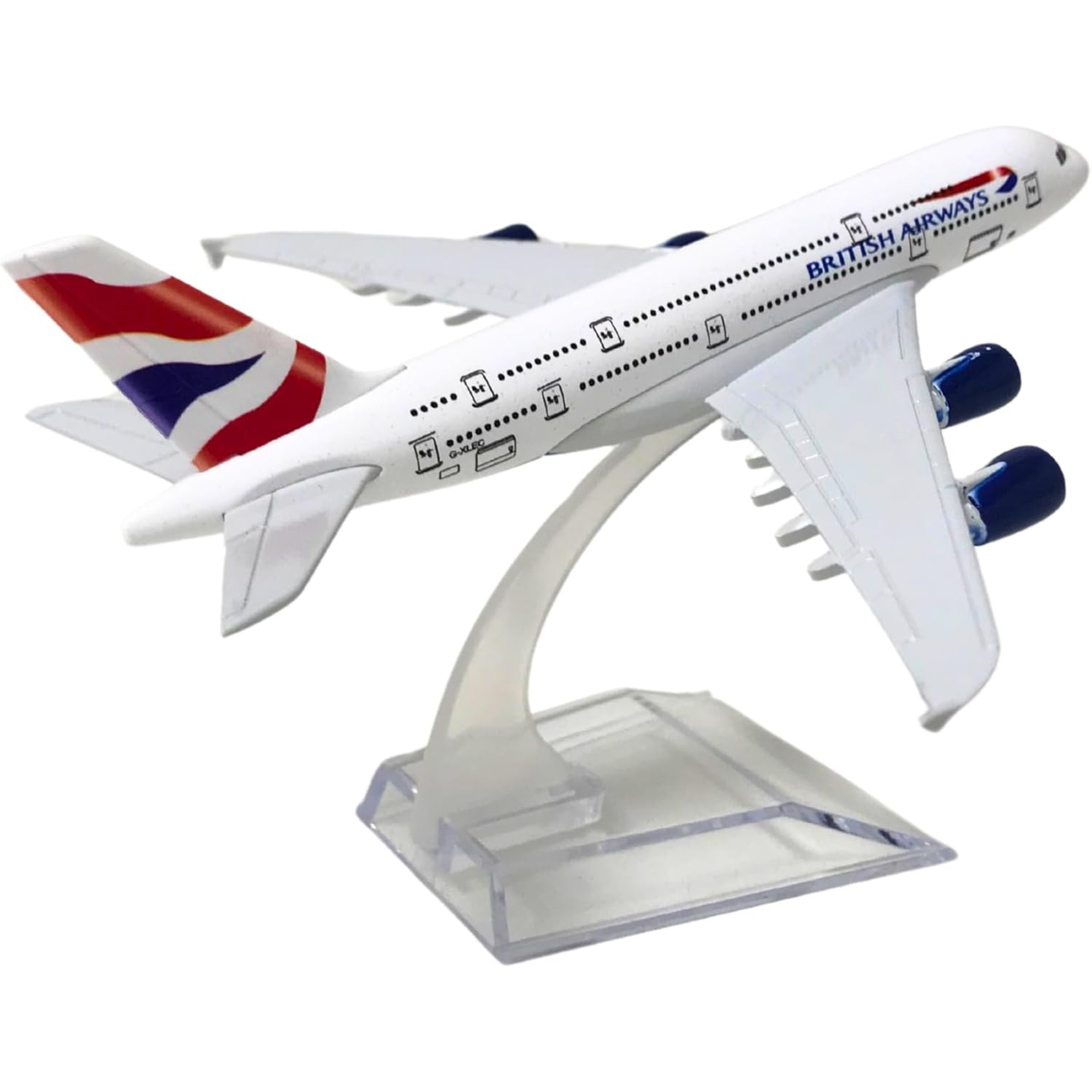 Authentic R & M Concorde Model Mini Jet Replica with Stand | Aviation Gift for A