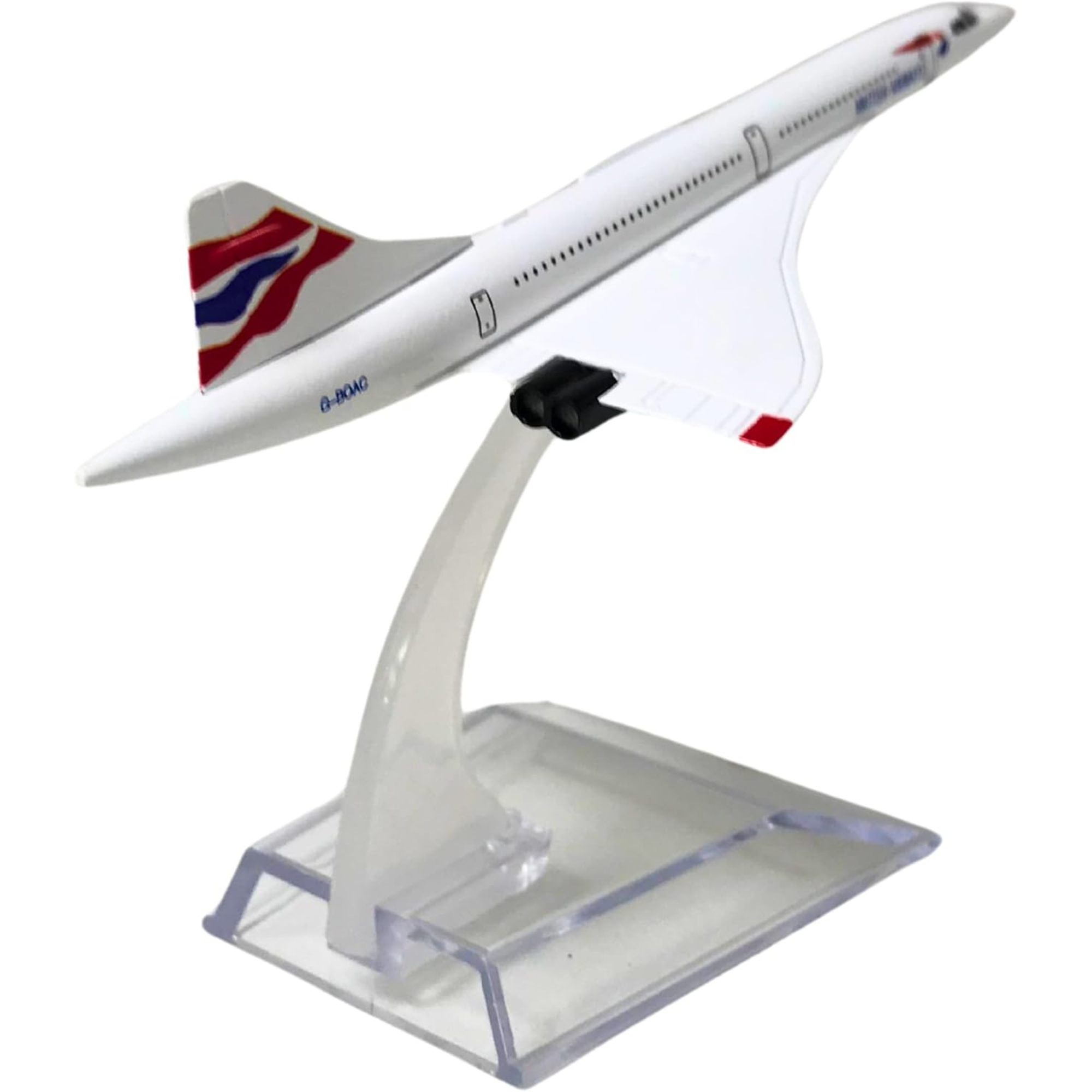 Authentic R & M Concorde Model Mini Jet Replica with Stand | Aviation Gift for A