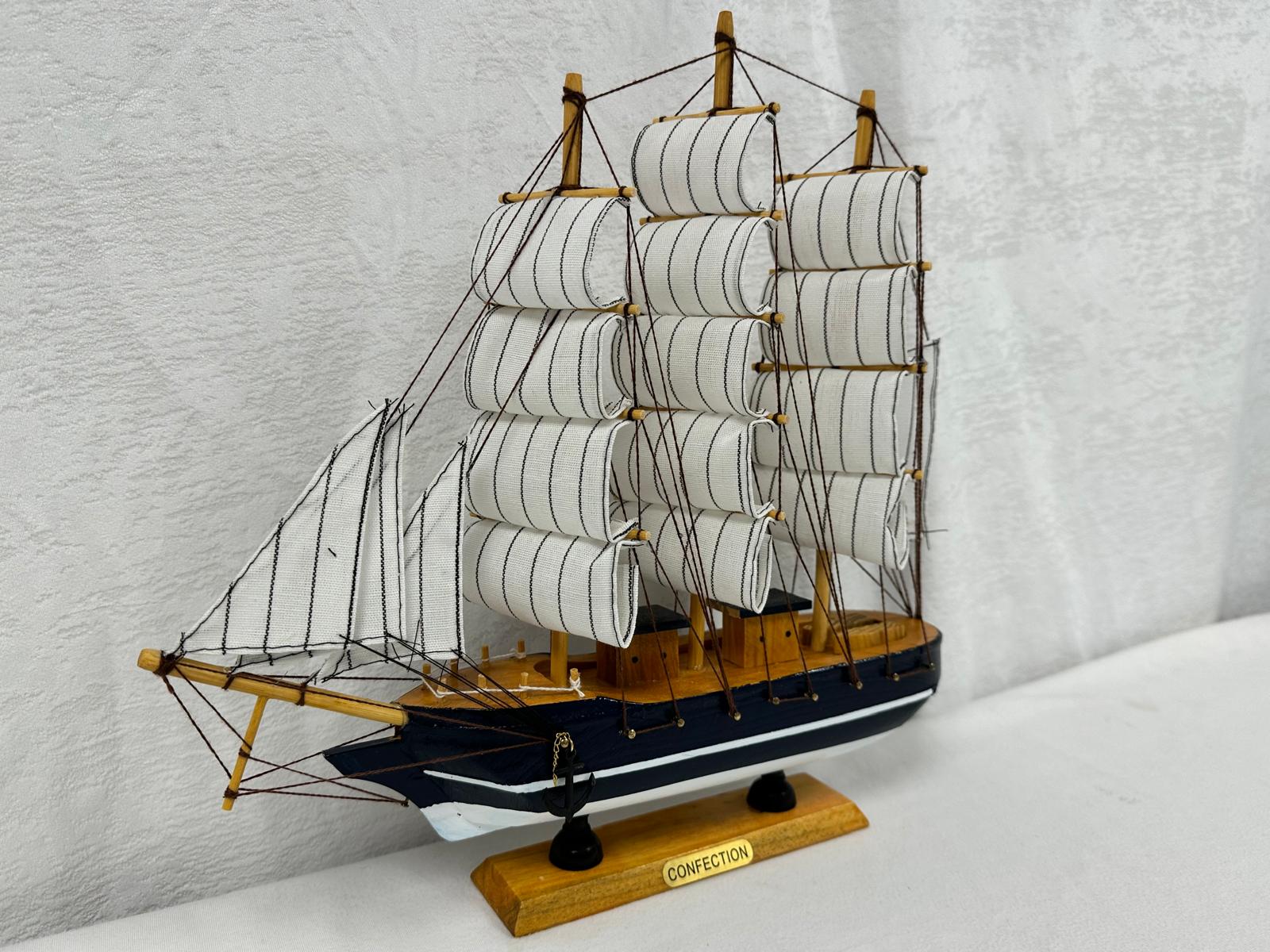 Handmade Confection Ship Model 1r - 32cm - Collectors Gift