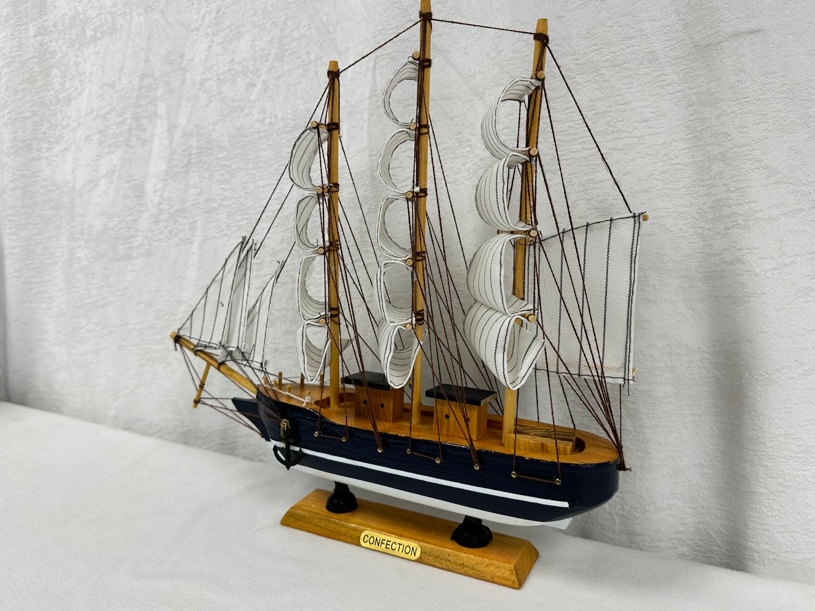 Handmade Confection Ship Model 1r - 32cm - Collectors Gift