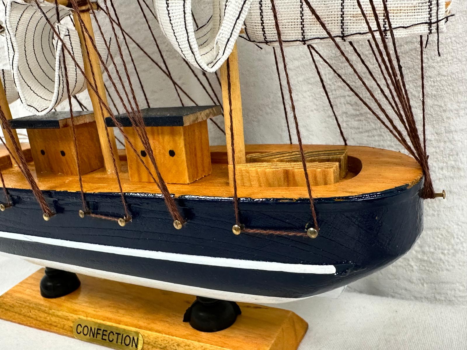 Handmade Confection Ship Model 1r - 32cm - Collectors Gift