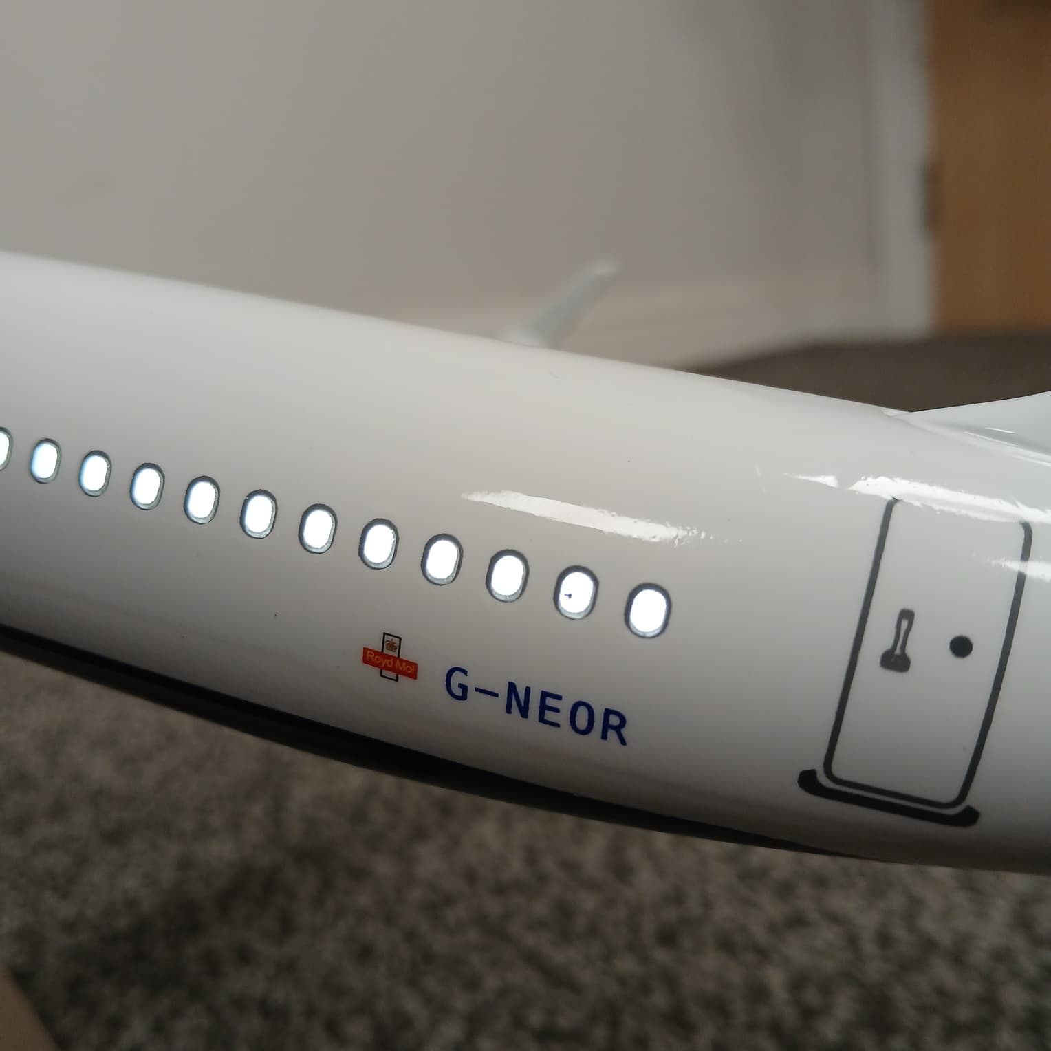 BA Airbus A321 Model Aircraft Large Airline Display Plane