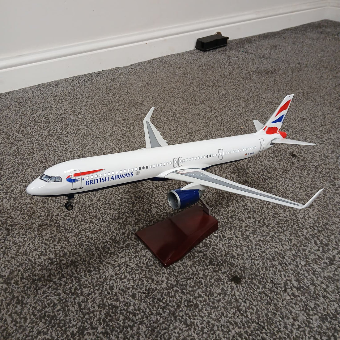 BA Airbus A321 Model Aircraft Large Airline Display Plane