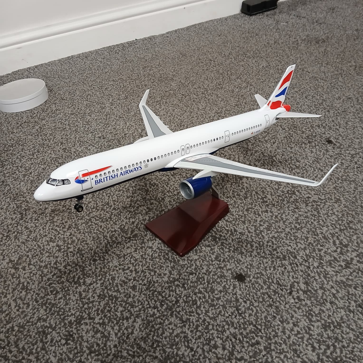 BA Airbus A321 Model Aircraft Large Airline Display Plane