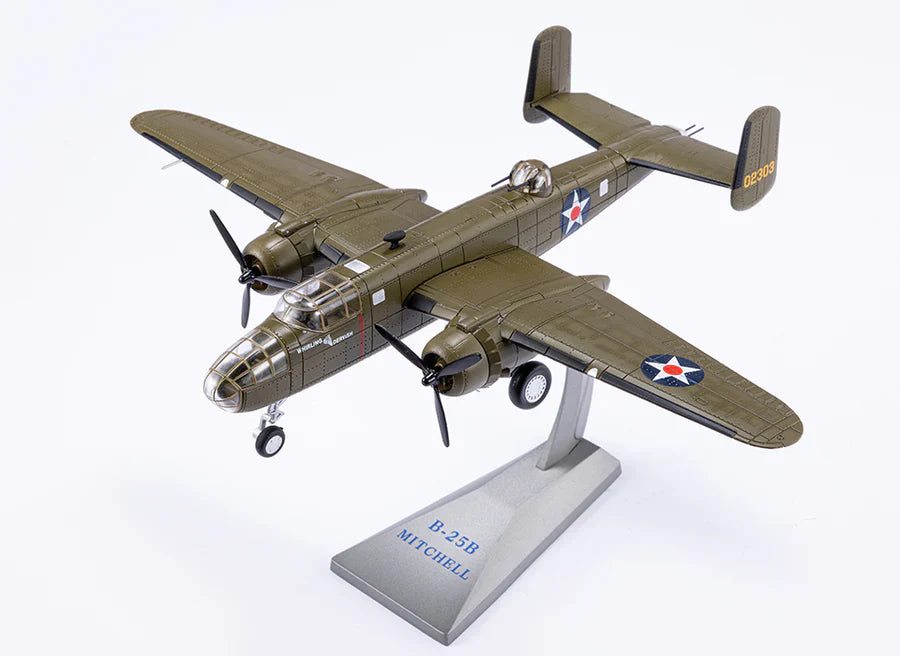 1:72 B-25B Mitchell Whirling Dervish Diecast Model – Doolittle Raid 1942 - Chame LTD