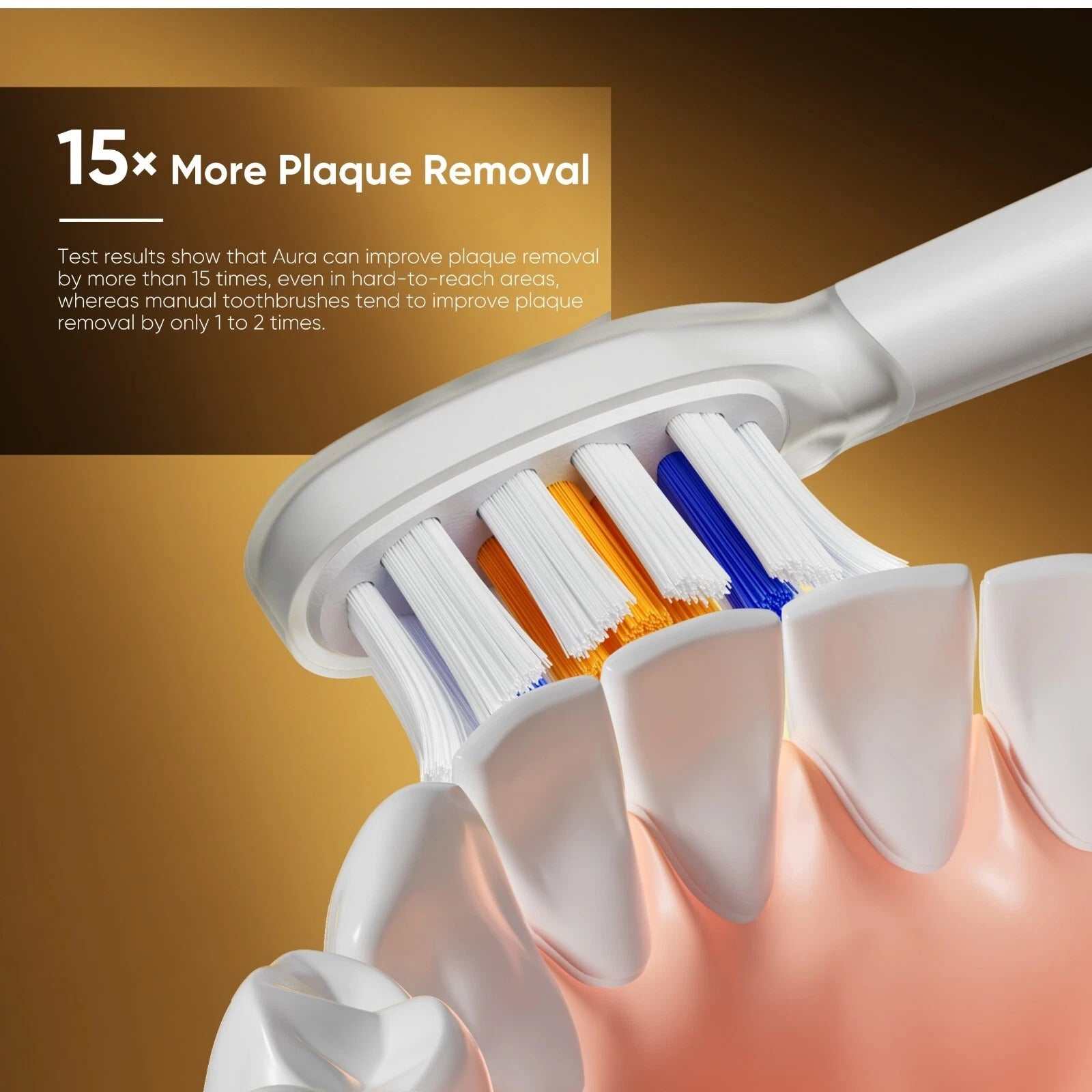 Soocas replacement toothbrush heads for Aura toothbrush