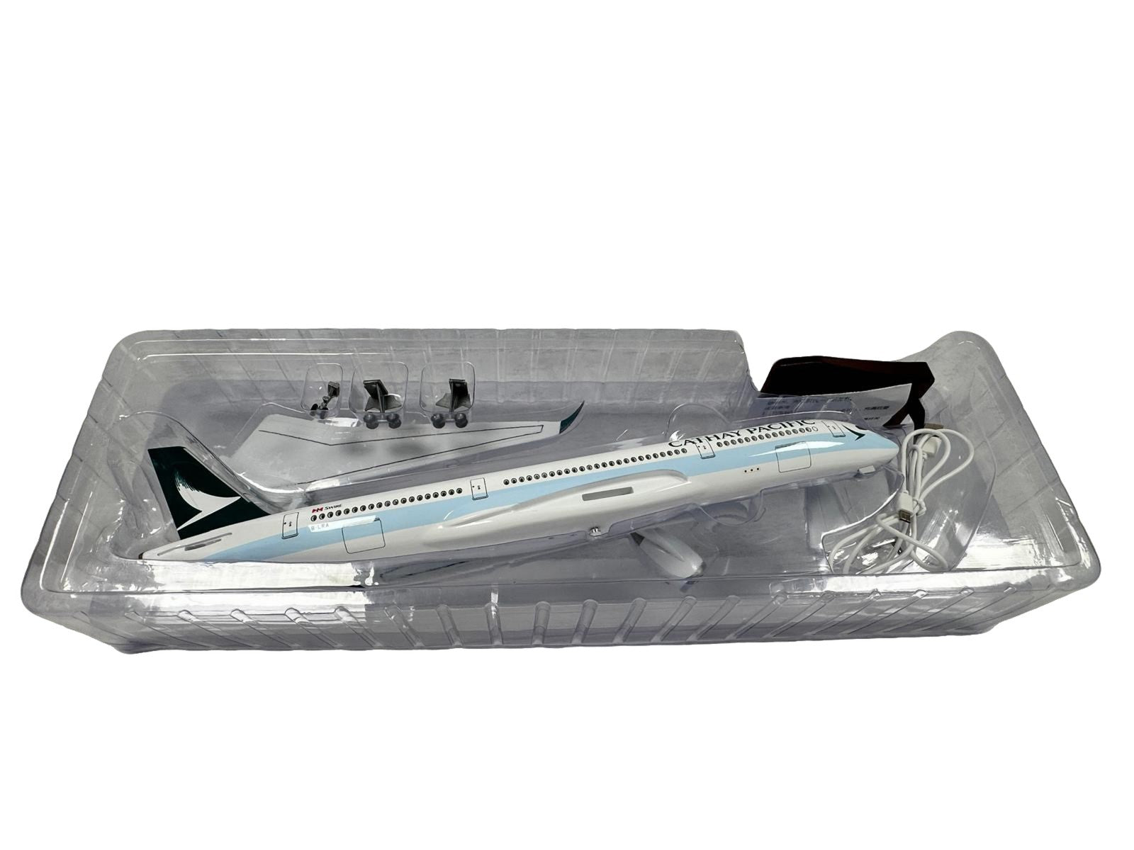 Cathay Pacific Model Plane Aircraft Large Scale Airplane Lights Gift decor - Chame LTD
