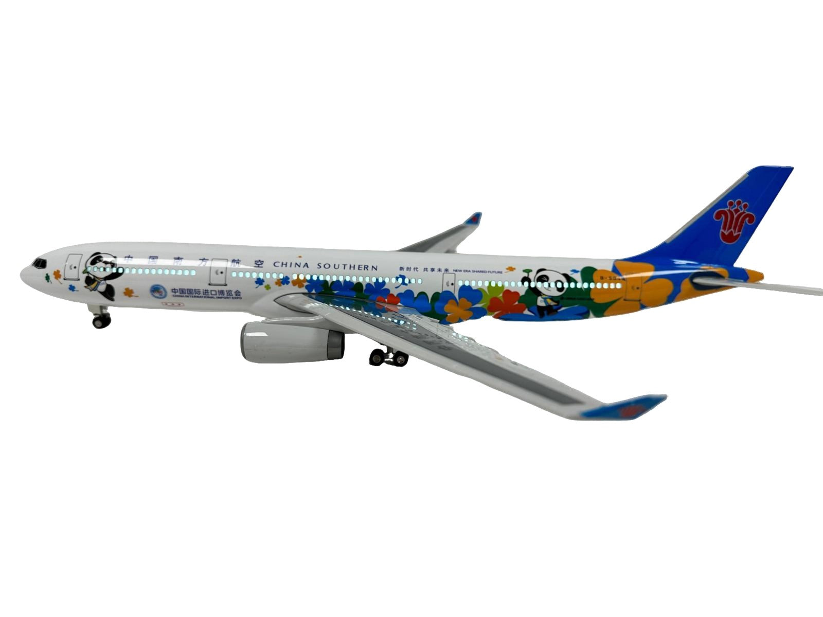 China South Model Plane Aircraft Large Scale Premium Airplane Lights Gift decor - Chame LTD