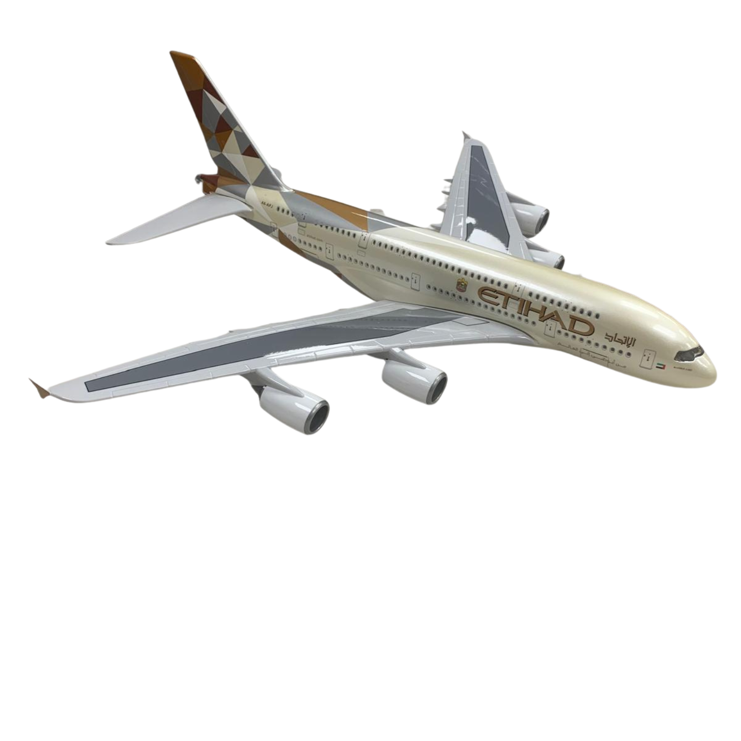 Etihad Airways Airbus A380 Model Aircraft Large Airline Display
