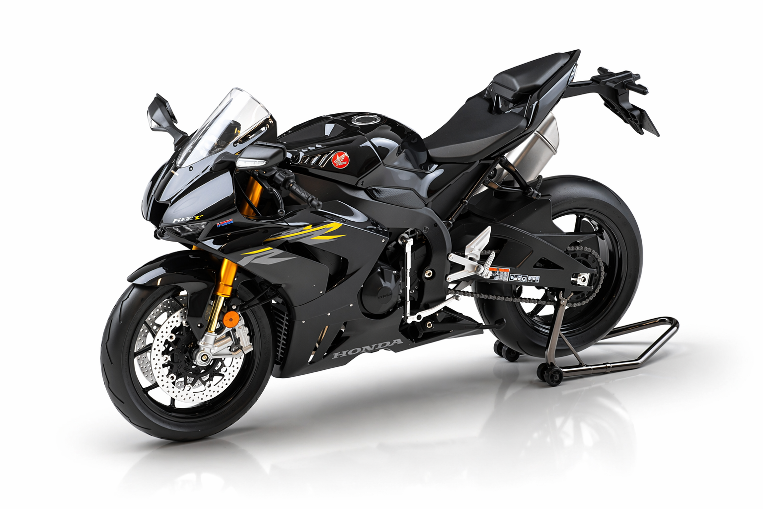 LCD Models Honda CBR1000RR-R Fireblade SP Black 1:12 Scale Motorcycle Model