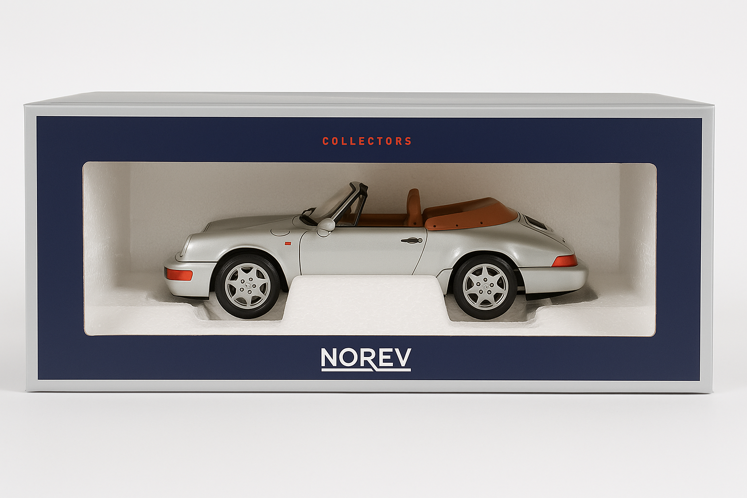 Porsche 911 (964) Carrera 2 Cabriolet (1990) – 1:18 Scale Diecast Model by Norev - Chame LTD