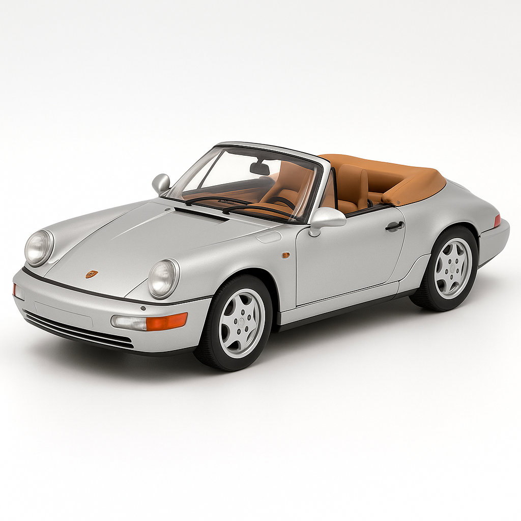 Porsche 911 (964) Carrera 2 Cabriolet (1990) – 1:18 Scale Diecast Model by Norev - Chame LTD