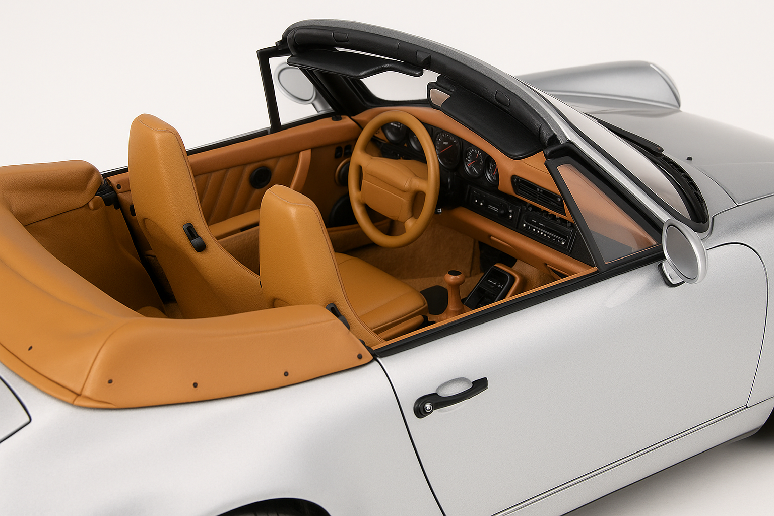 Porsche 911 (964) Carrera 2 Cabriolet (1990) – 1:18 Scale Diecast Model by Norev - Chame LTD