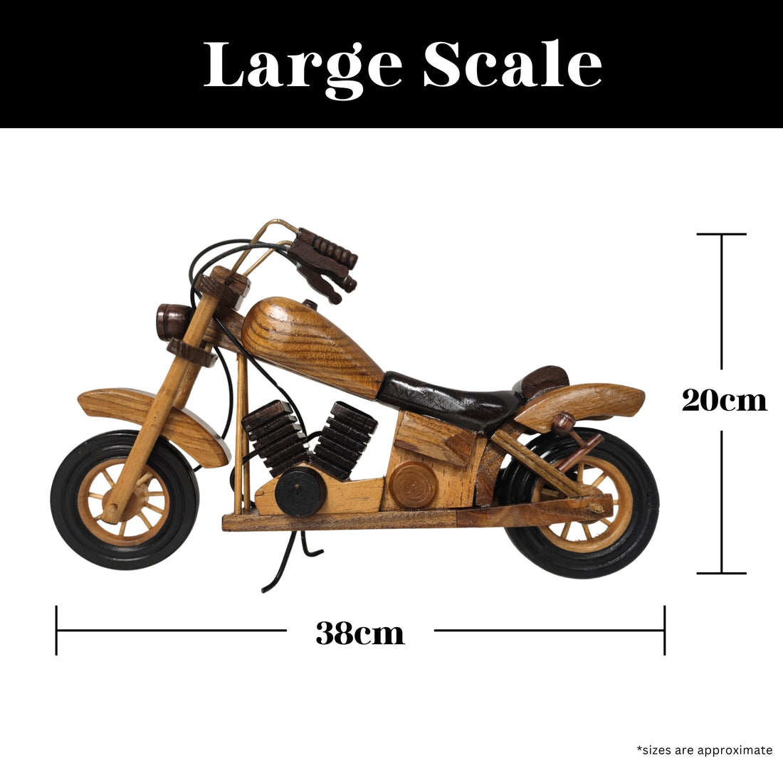 Timber Nomad Model Motorcycle Ideal Gift For Collectors - Chame LTD
