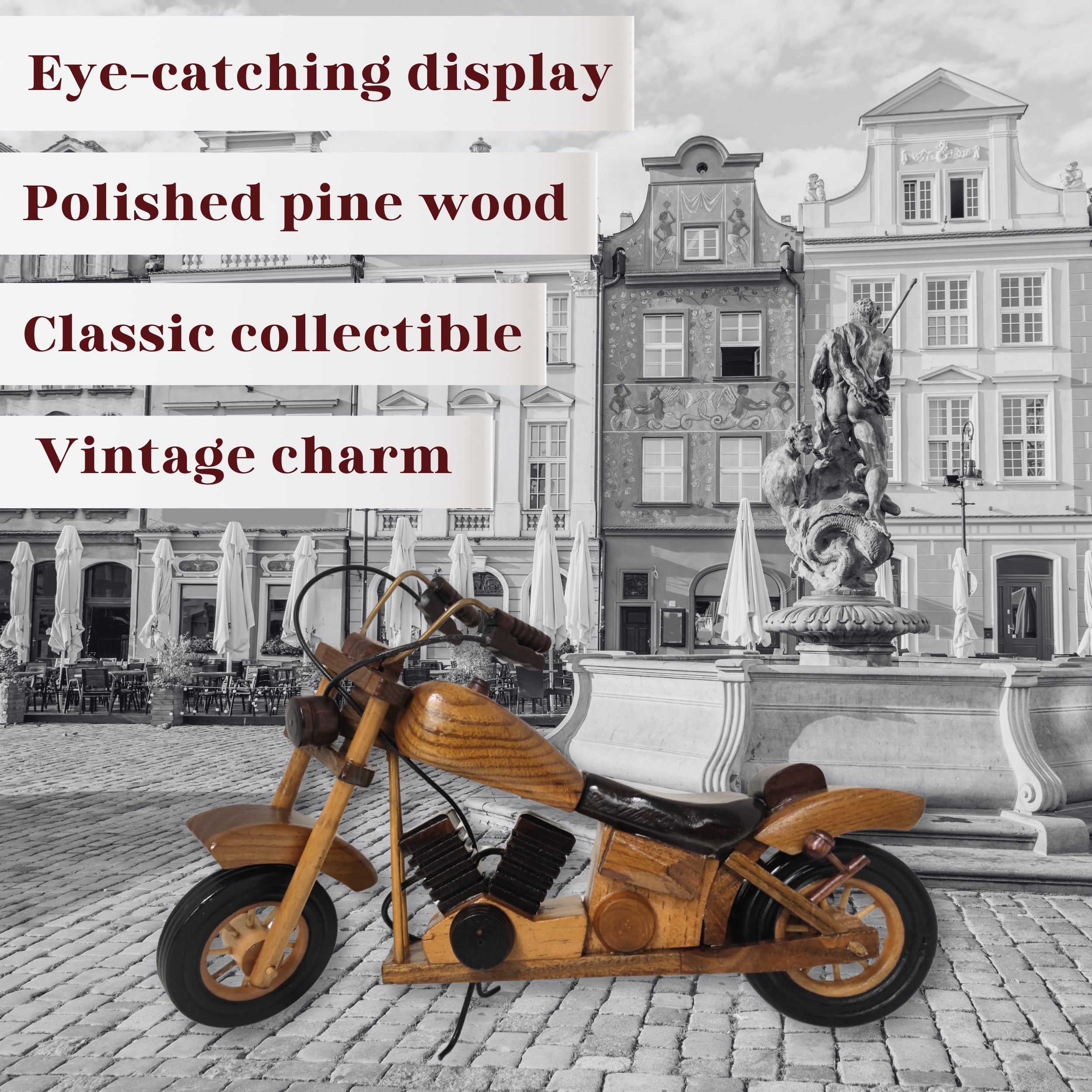 Timber Nomad Model Motorcycle Ideal Gift For Collectors