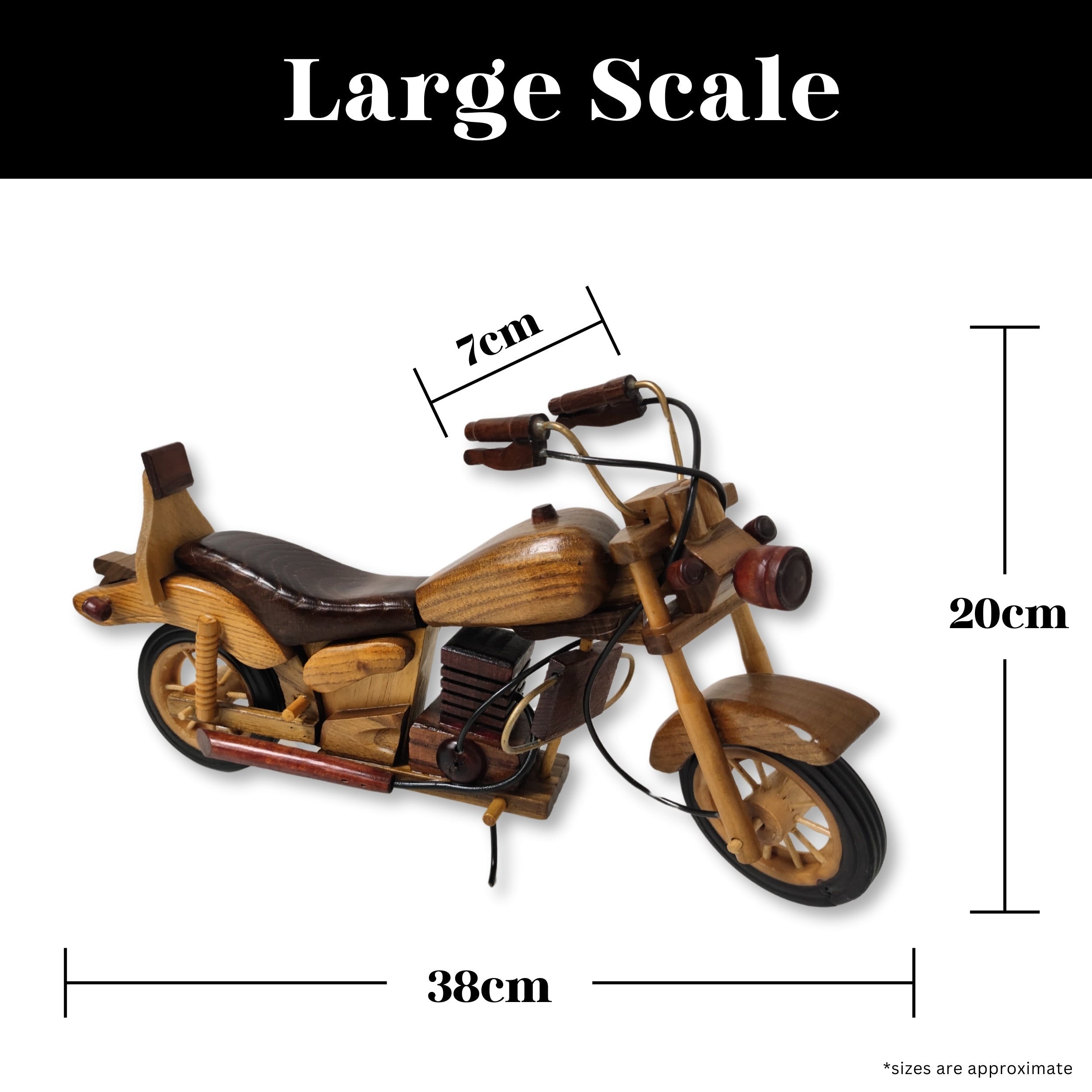 Shadow Striker Large Model Motorcycle Ideal Gift For Collectors - Chame LTD