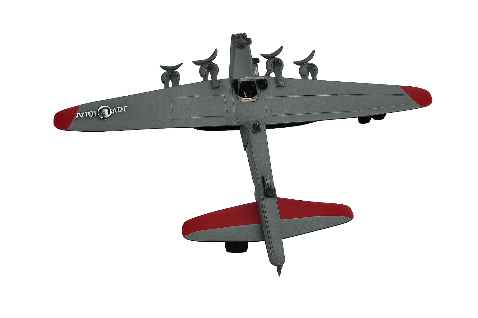 1:72 B-17 Flying Fortress Bomber Model - Chame LTD