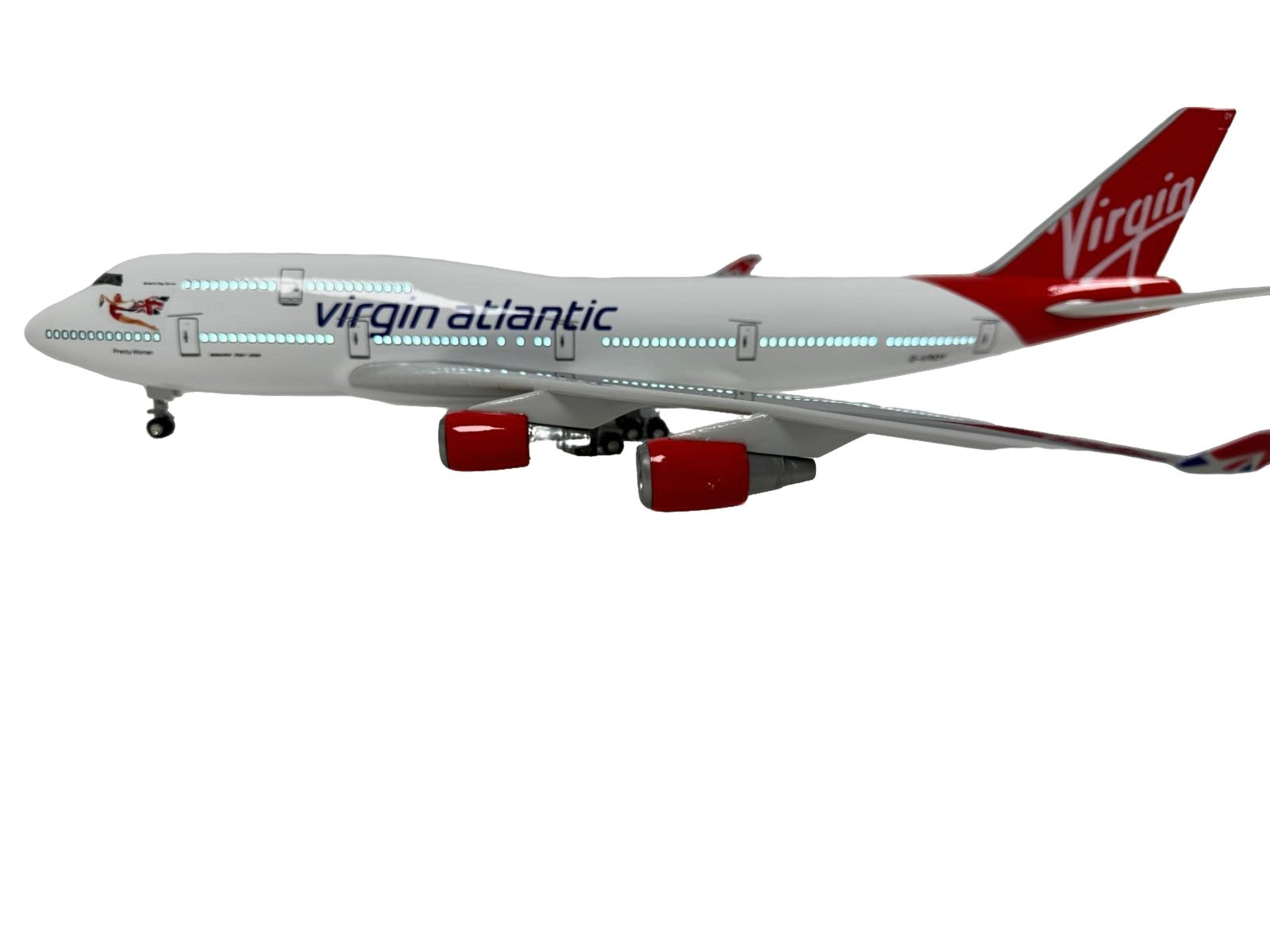 747 Boeing Model Plane Premium Large Scale Ideal Gift Working Lights - Chame LTD