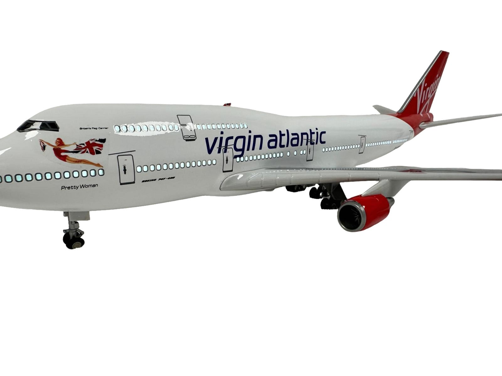 747 Boeing Model Plane Premium Large Scale Ideal Gift Working Lights - Chame LTD