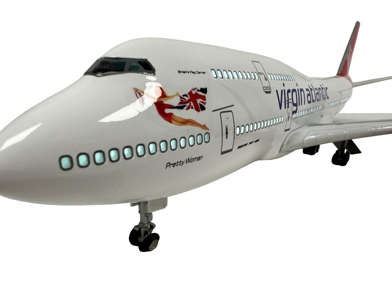 747 Boeing Model Plane Premium Large Scale Ideal Gift Working Lights - Chame LTD