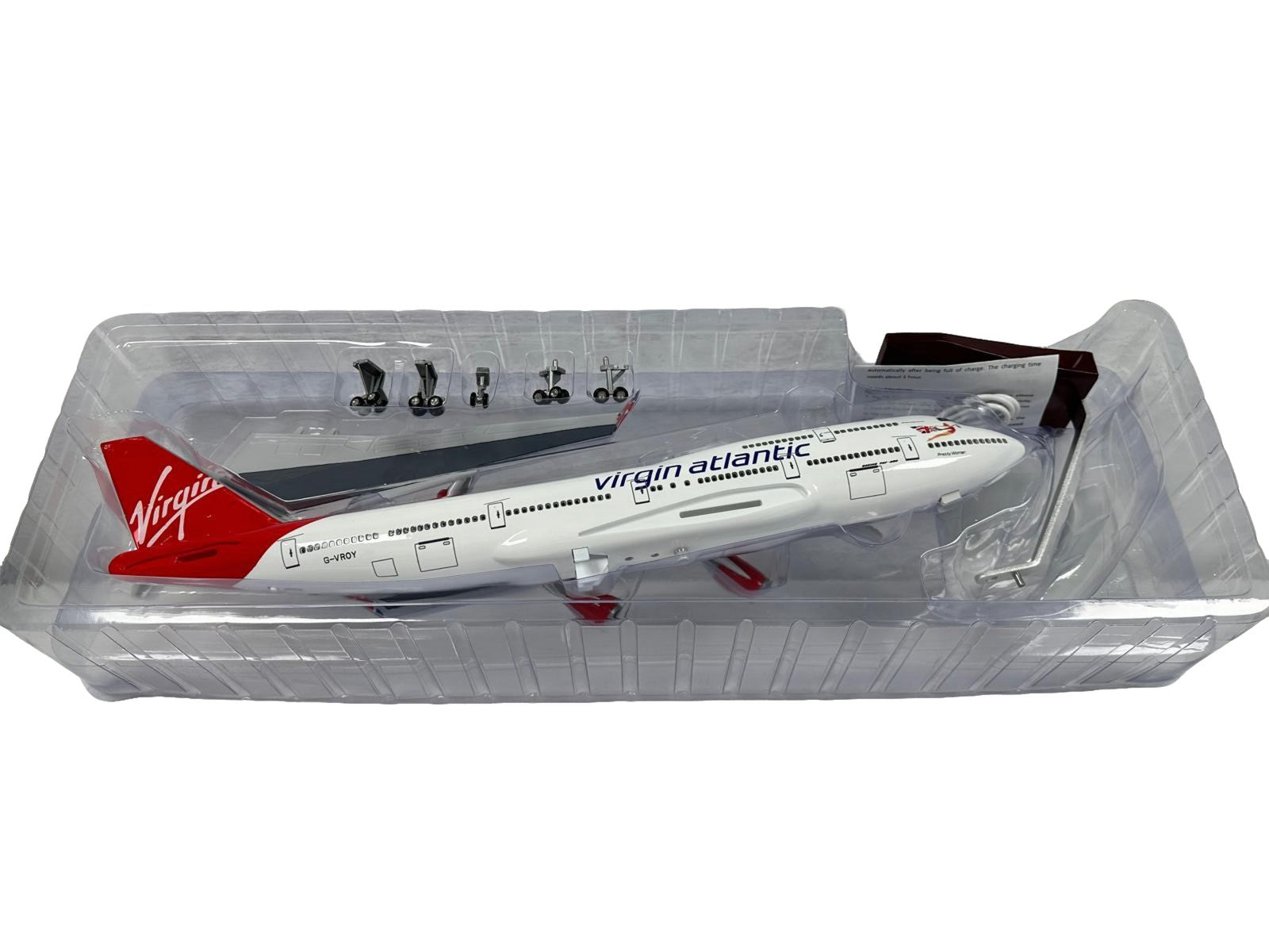 747 Boeing Model Plane Premium Large Scale Ideal Gift Working Lights - Chame LTD