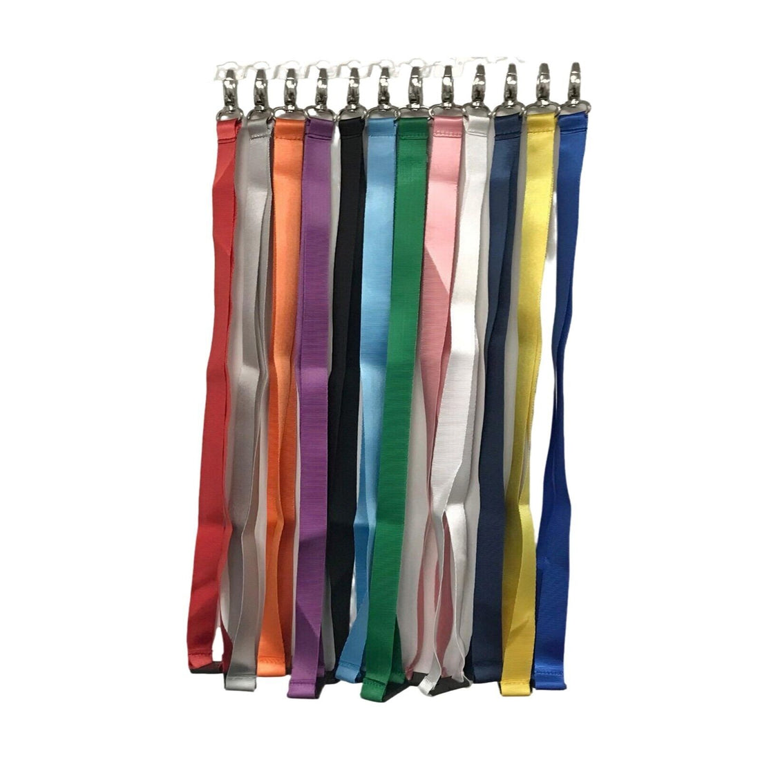 12 PACK Lanyard Neck Strap ID clip Badge Pass Card Key Mobile Phone Holder